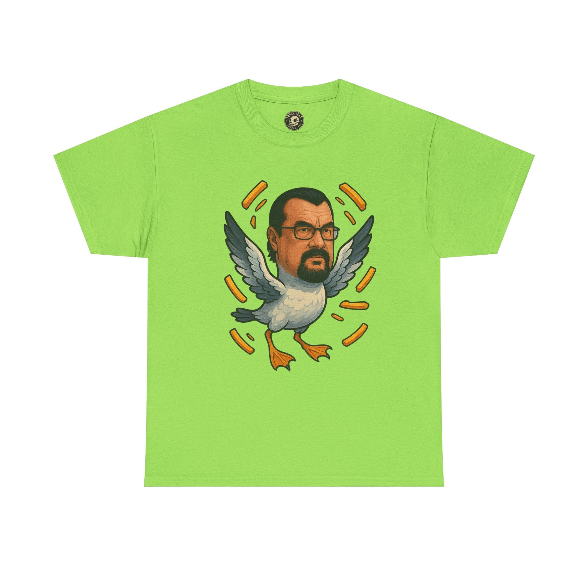 Steven Seagull Shirt – Funny New School Caricature Tee | Gildan 5000 Unisex Cotton Shirt