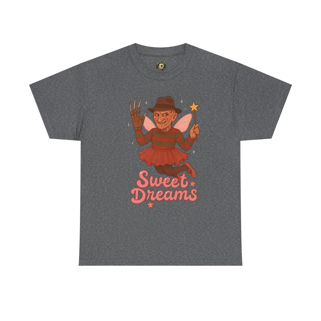 Freddy Krueger Fairy “Sweet Dreams” Funny Horror Parody T-Shirt – Gildan 5000