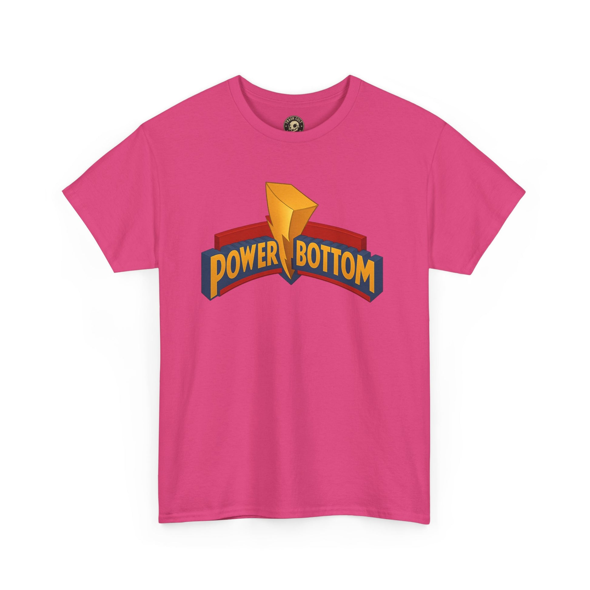 Power Bottom Vibes T-Shirt – Bold LGBTQ+ Pride Graphic Tee | Unisex Heavy Cotton Empowerment Shirt