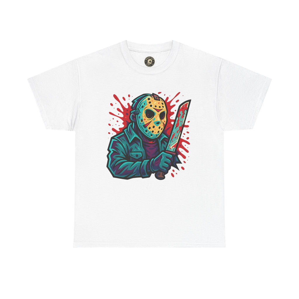 Jason Voorhees Graffiti Shirt – New School Horror Art on Gildan 5000