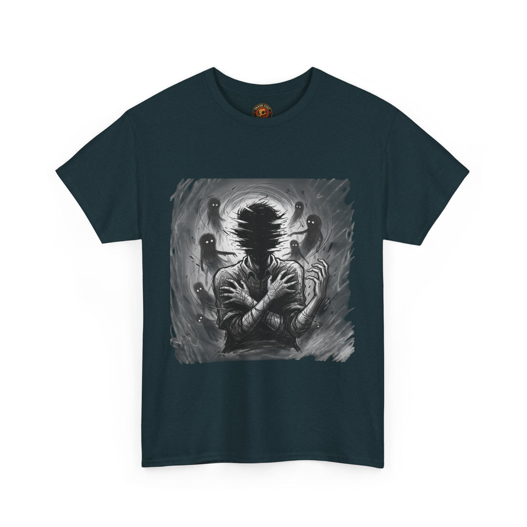 Xian Allen x Trash Cult Shirt – “Don’t Let Them In” | Ghost Spiral Emotional Horror Tee