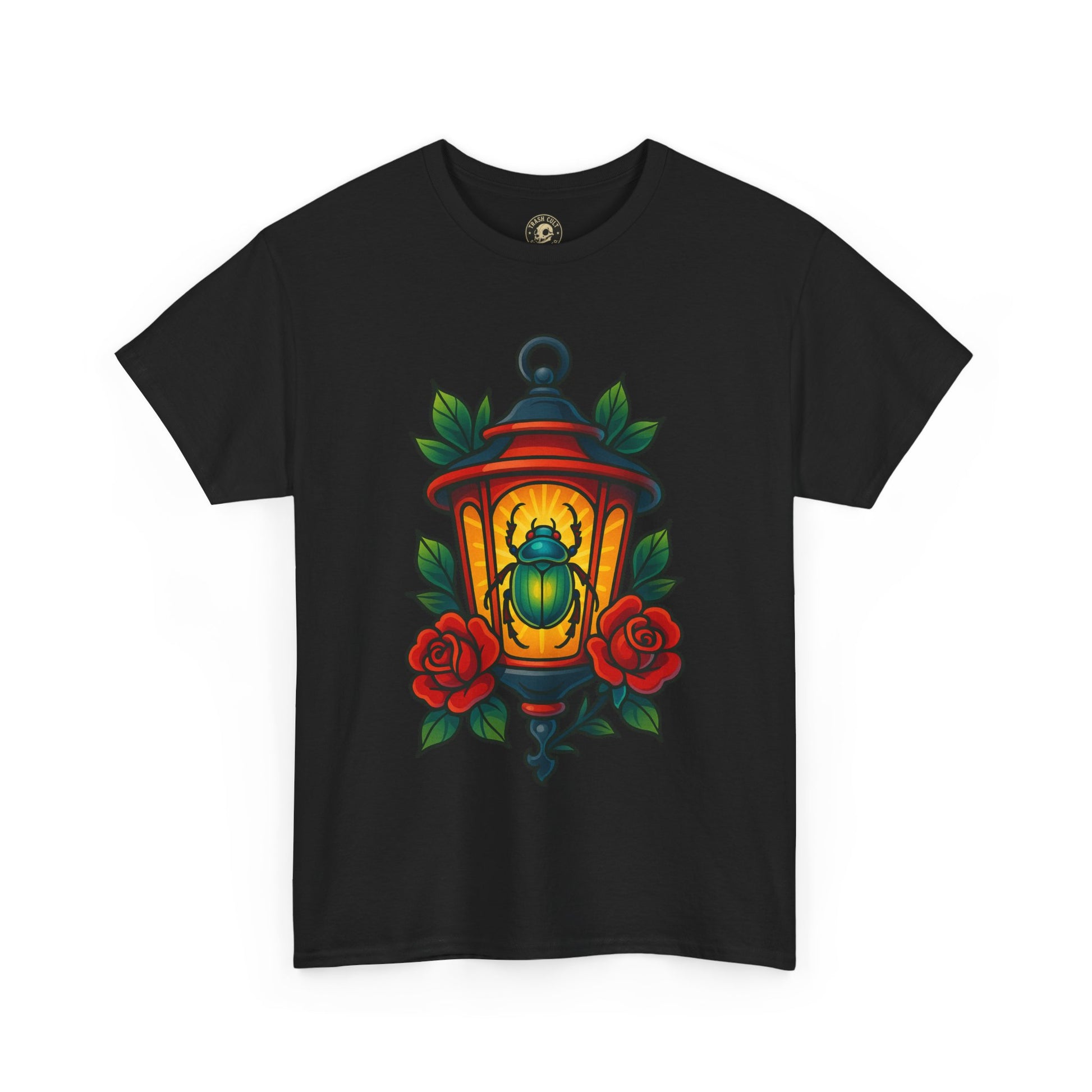 Vintage Lantern Beetle Unisex Heavy Cotton Tee - Eccentric Nature Lover Gift, 90s Aesthetic T-Shirt, Botanical Art Apparel, Summer [...]