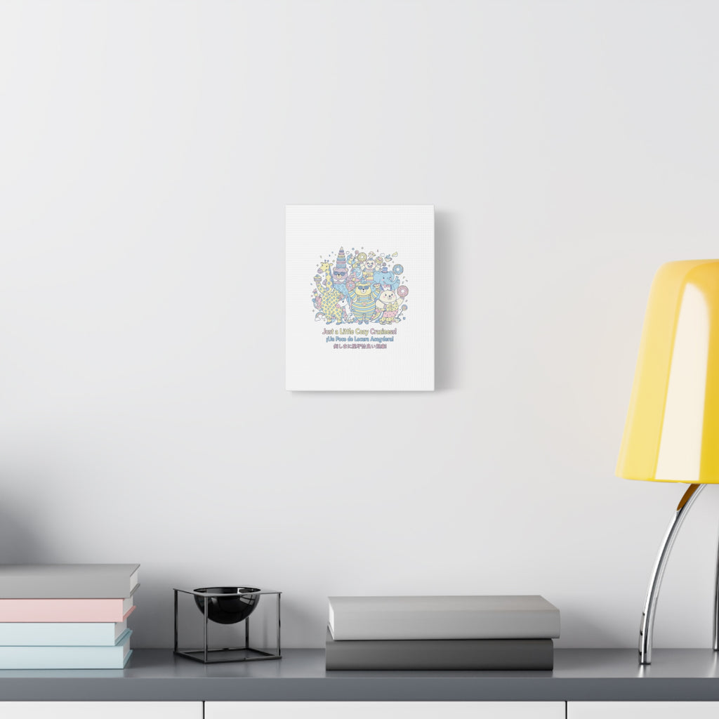 Cozy Craziness Canvas | mildly unhinged cute, whimsical weird