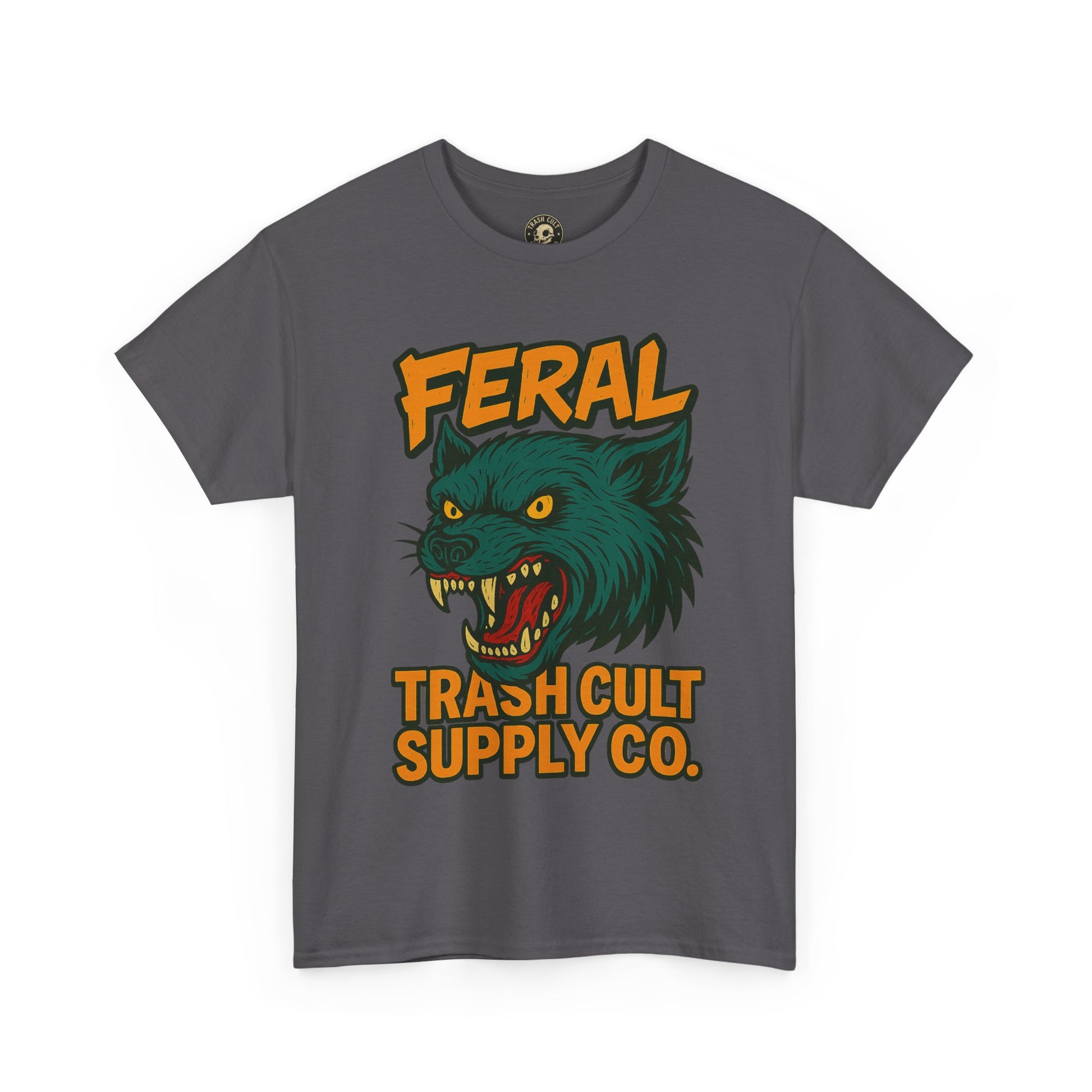 FERAL Wolverine Shirt – Trash Cult Graffiti Tee (Gildan 5000)