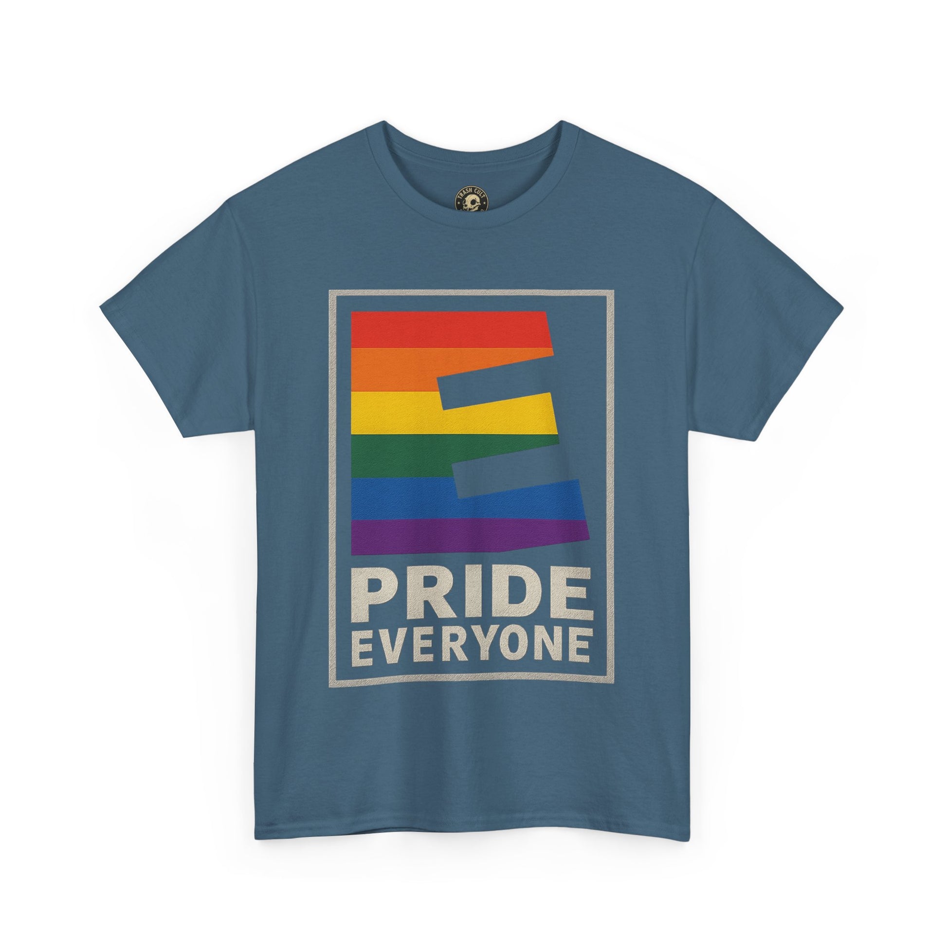Pride “E for Everyone” T-Shirt – LGBTQ+ Inclusivity Graphic | Gildan 5000