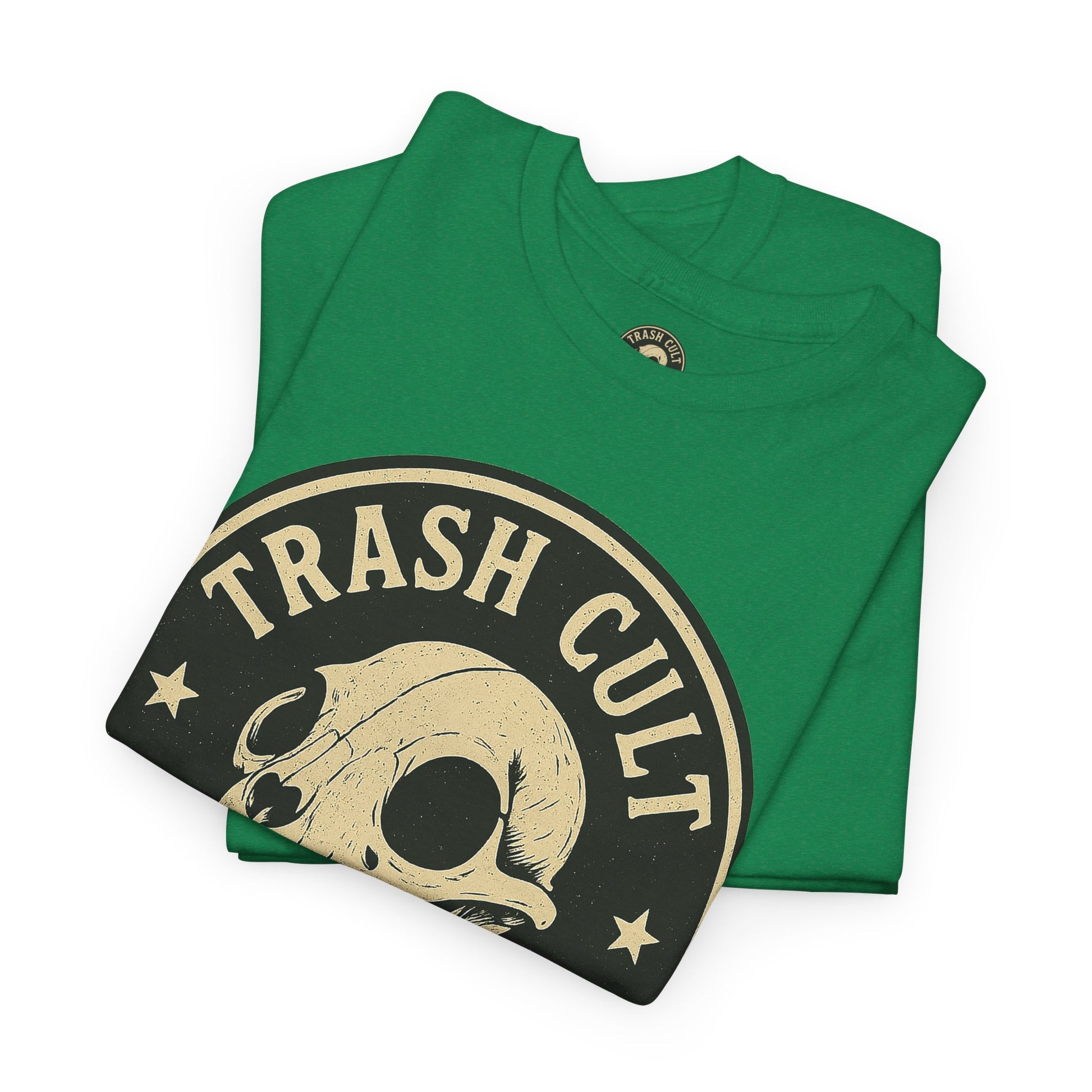 Trash Cult Skull - Stay Feral Culture Vibe, Streetwear Gift, Casual Outfit, Festival Wear, Trendy Apparel, Unique Present