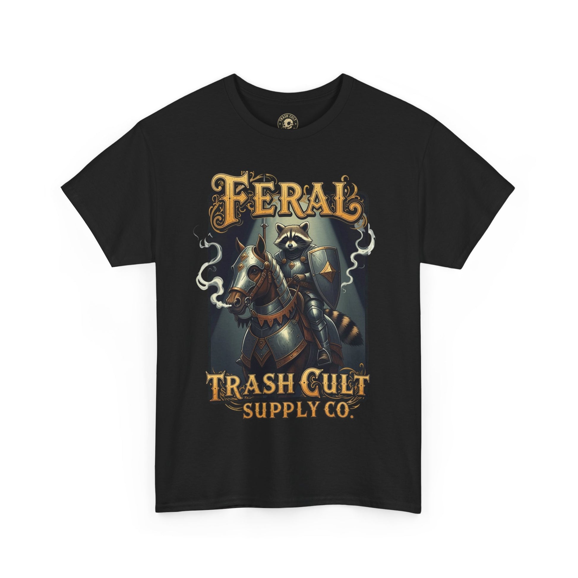 Feral Trash Cult Tee, Unisex Graphic Tee, Cool T-Shirt, Unique Funny Apparel, Gift for Eco Warriors, Casual Wear, Festival Clothing