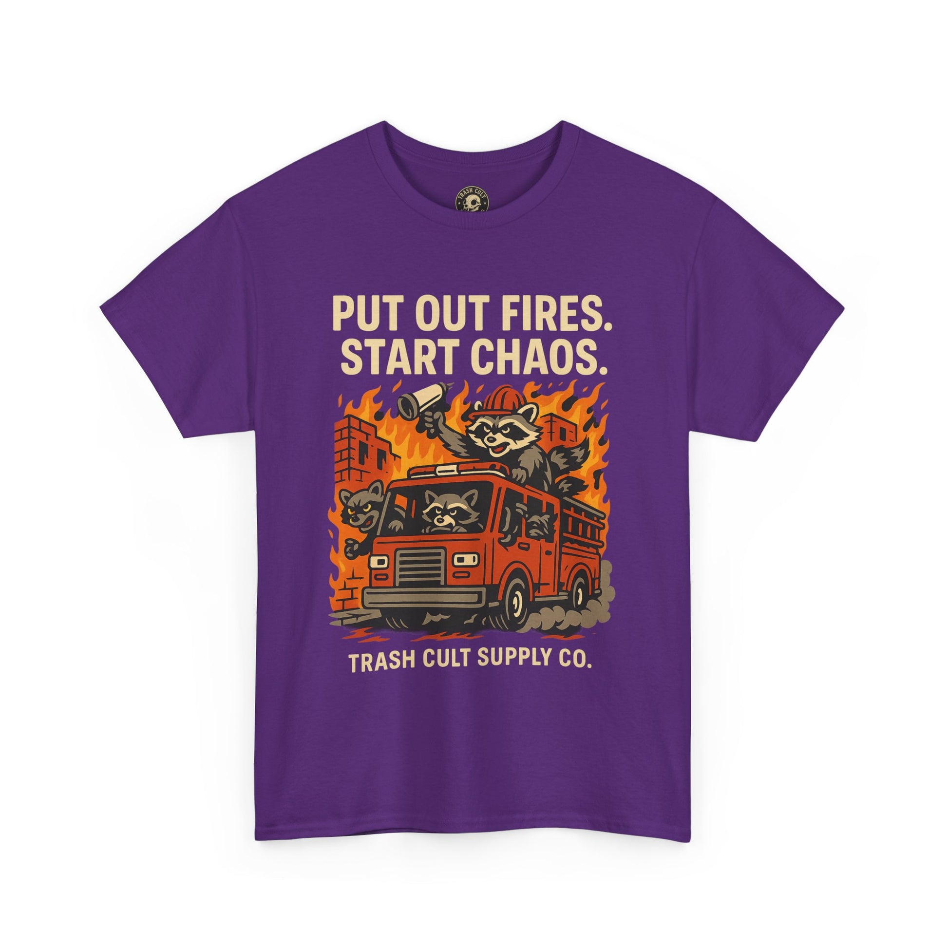 Put Out Fires Start Chaos Unisex Heavy Cotton Tee | Funny Firefighter Shirt | Casual Wear | Gift for Firefighter Lovers, Firefighter [...]