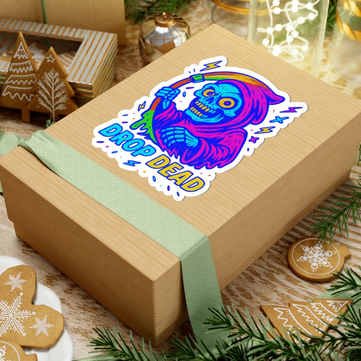 Drop Dead – Limited Edition Kiss Cut Sticker | Illuminasty Drop