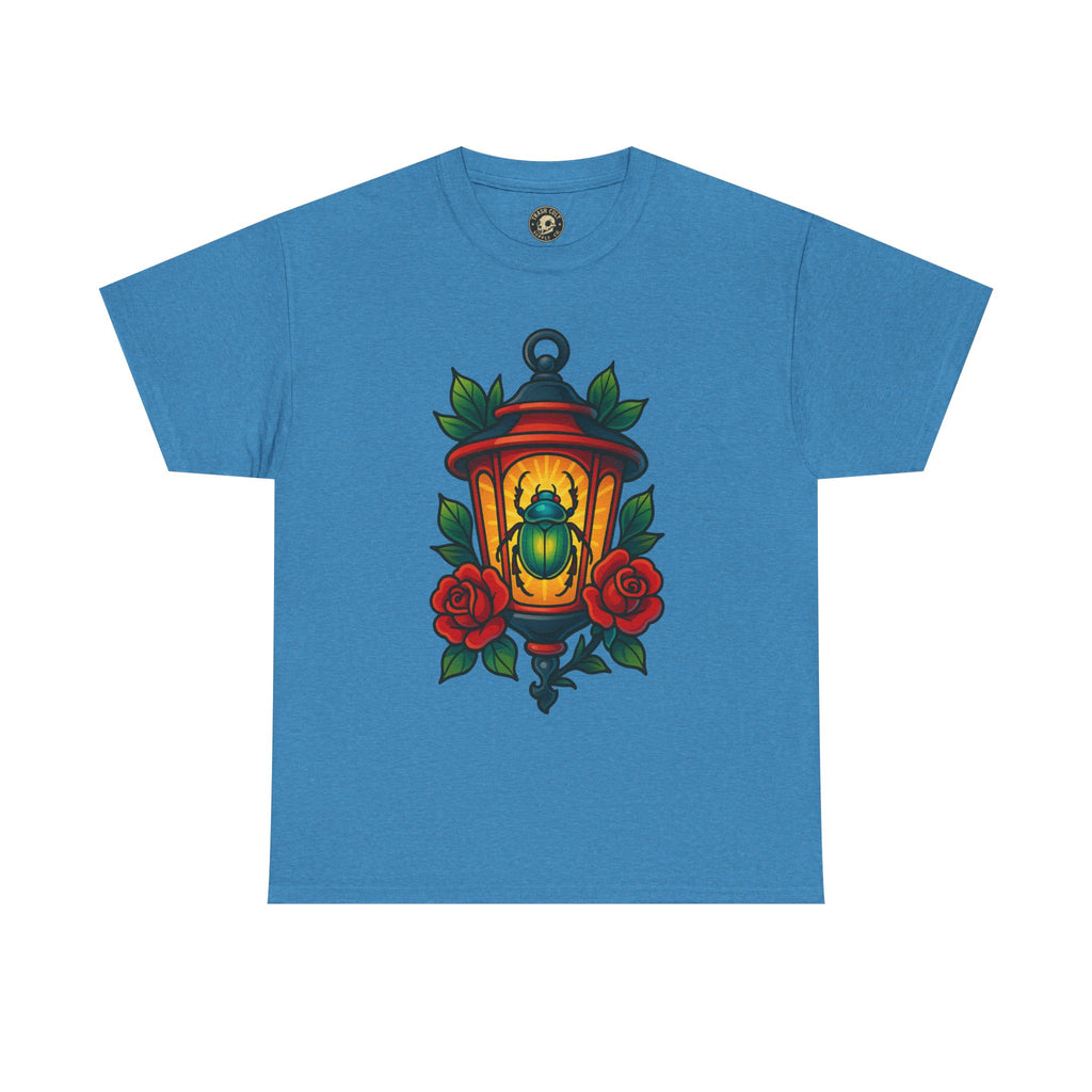 Vintage Lantern Beetle Unisex Heavy Cotton Tee - Eccentric Nature Lover Gift, 90s Aesthetic T-Shirt, Botanical Art Apparel, Summer [...]