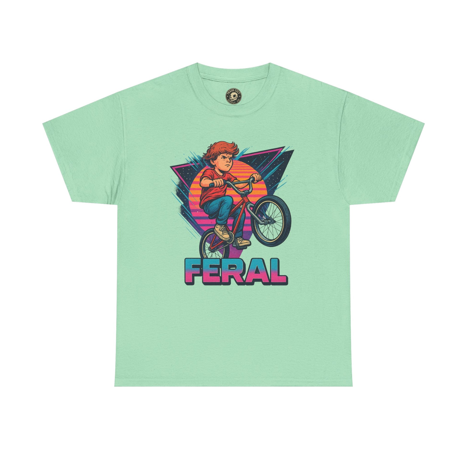 Feral BMX Adventure Tee – Ride Wild in Retro Style