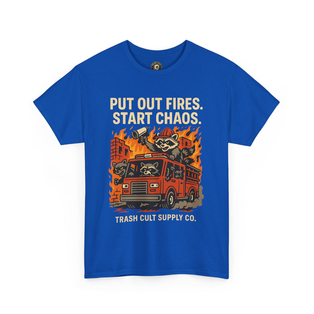 Put Out Fires Start Chaos Unisex Heavy Cotton Tee | Funny Firefighter Shirt | Casual Wear | Gift for Firefighter Lovers, Firefighter [...]