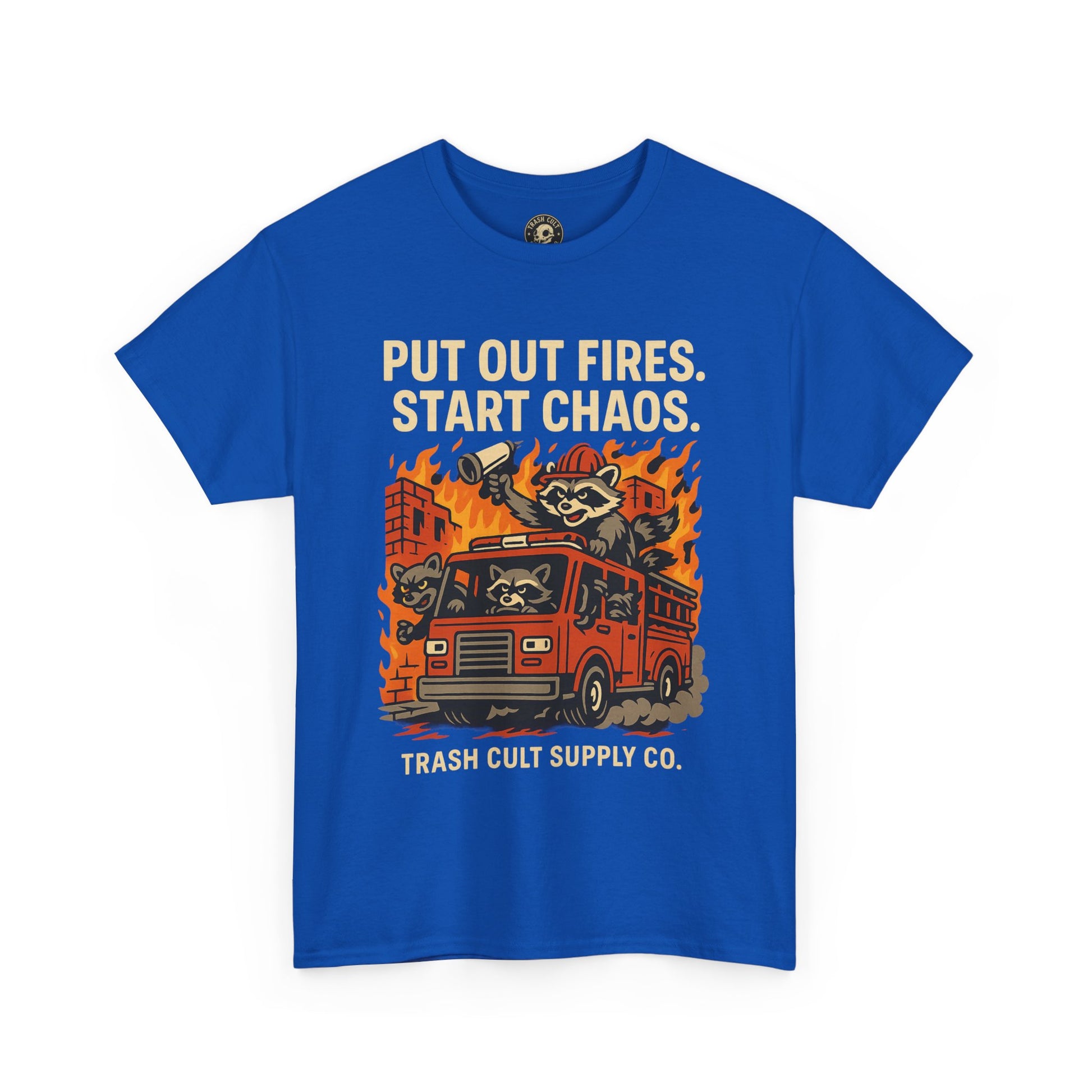 Put Out Fires Start Chaos Unisex Heavy Cotton Tee | Funny Firefighter Shirt | Casual Wear | Gift for Firefighter Lovers, Firefighter [...]