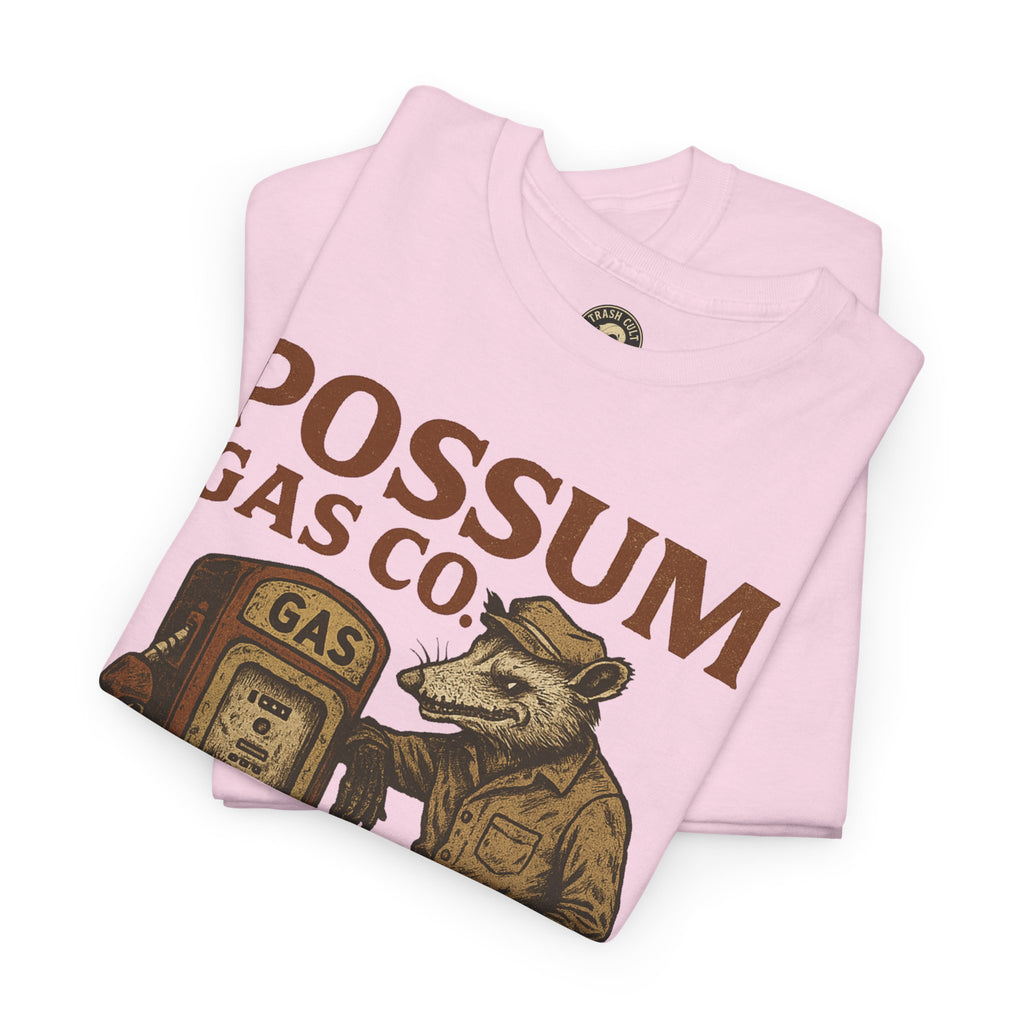 Possum Gas Co. Vintage Feral Mechanic Shirt – Trash Cult Supply Co. – Gildan 5000