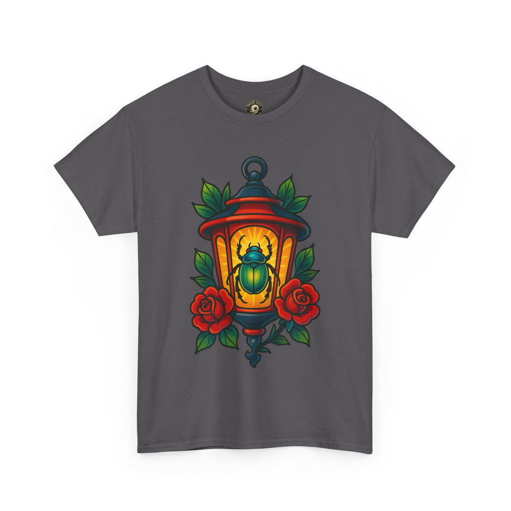 Vintage Lantern Beetle Unisex Heavy Cotton Tee - Eccentric Nature Lover Gift, 90s Aesthetic T-Shirt, Botanical Art Apparel, Summer [...]