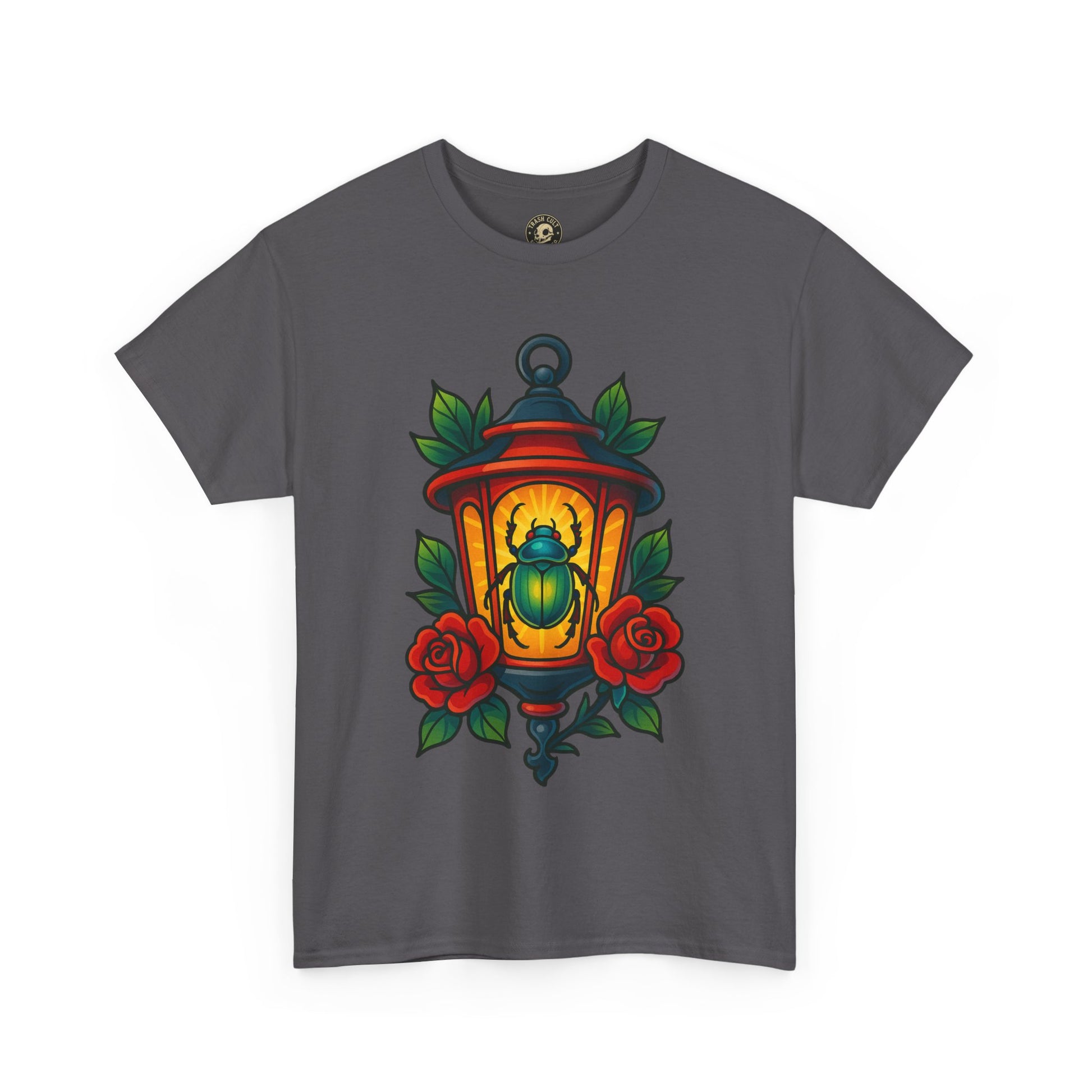 Vintage Lantern Beetle Unisex Heavy Cotton Tee - Eccentric Nature Lover Gift, 90s Aesthetic T-Shirt, Botanical Art Apparel, Summer [...]