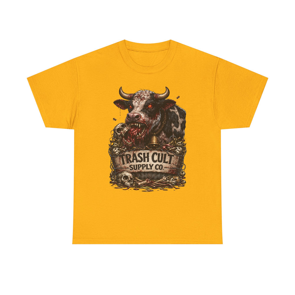 Trash Cult Supply Co. Cow Skull Tee