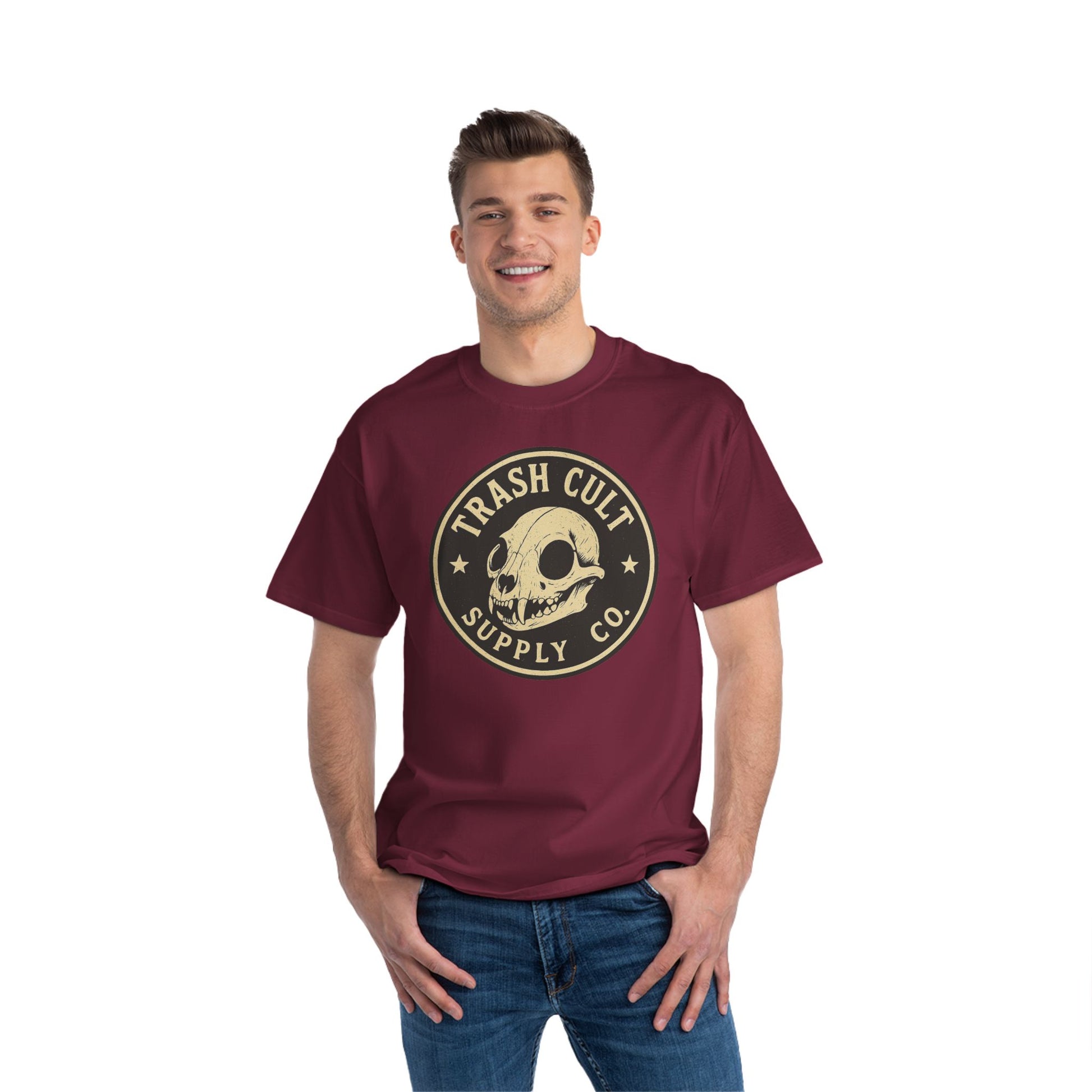 Armed Raccoon “I Identify as a F***ing Problem” T-Shirt – Trash Cult Supply Co.