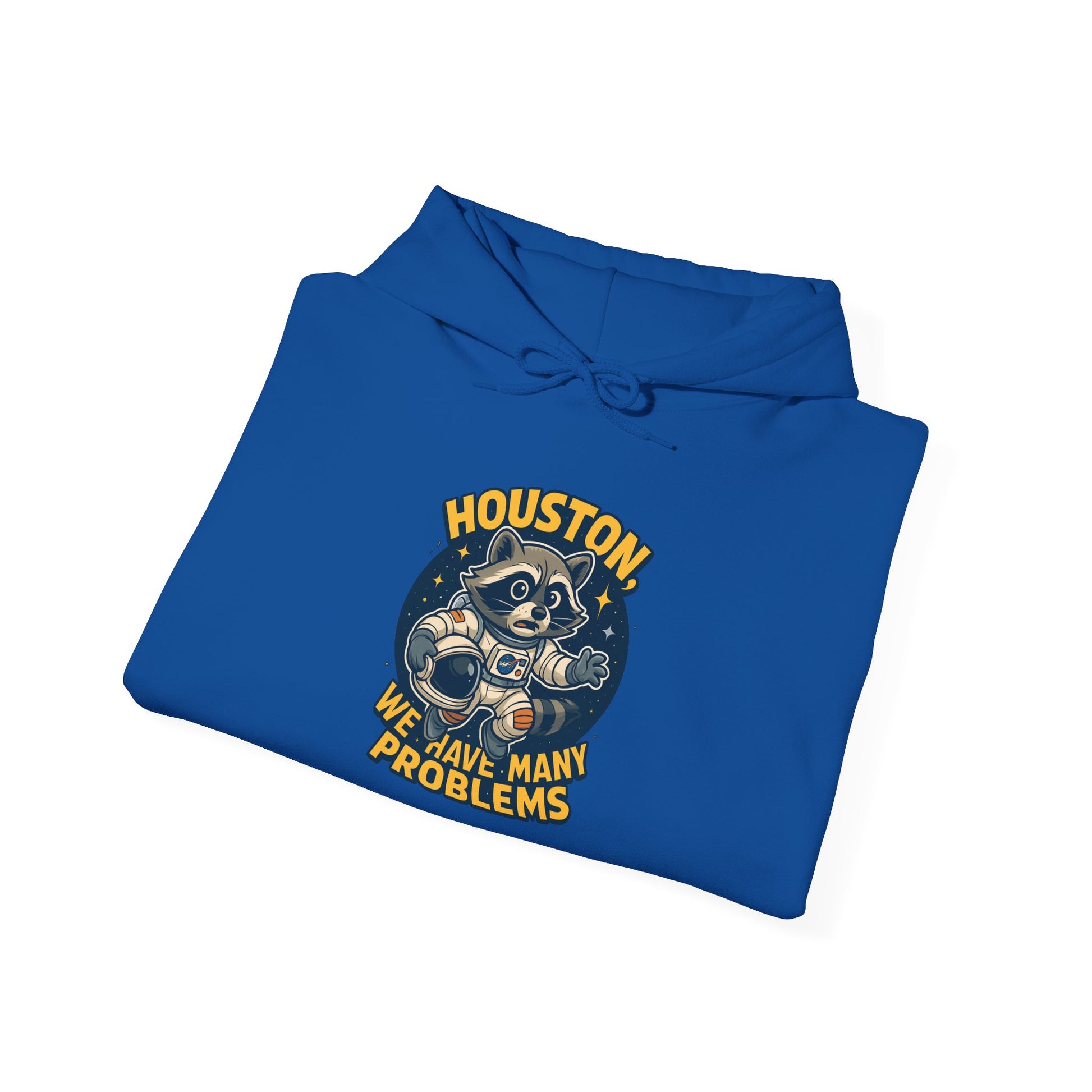 Houston Problems Hoodie, Unisex Sweatshirt, Space Lover Gift, Cozy Hoodie for Stargazing, Funny Sweatshirt for Astronaut Fans