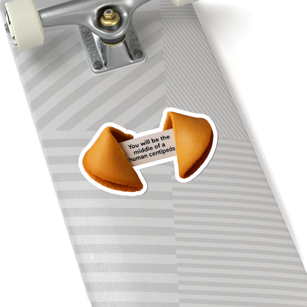 Fortune Cookie Kiss-Cut Stickers - Humorous Laptop Decals