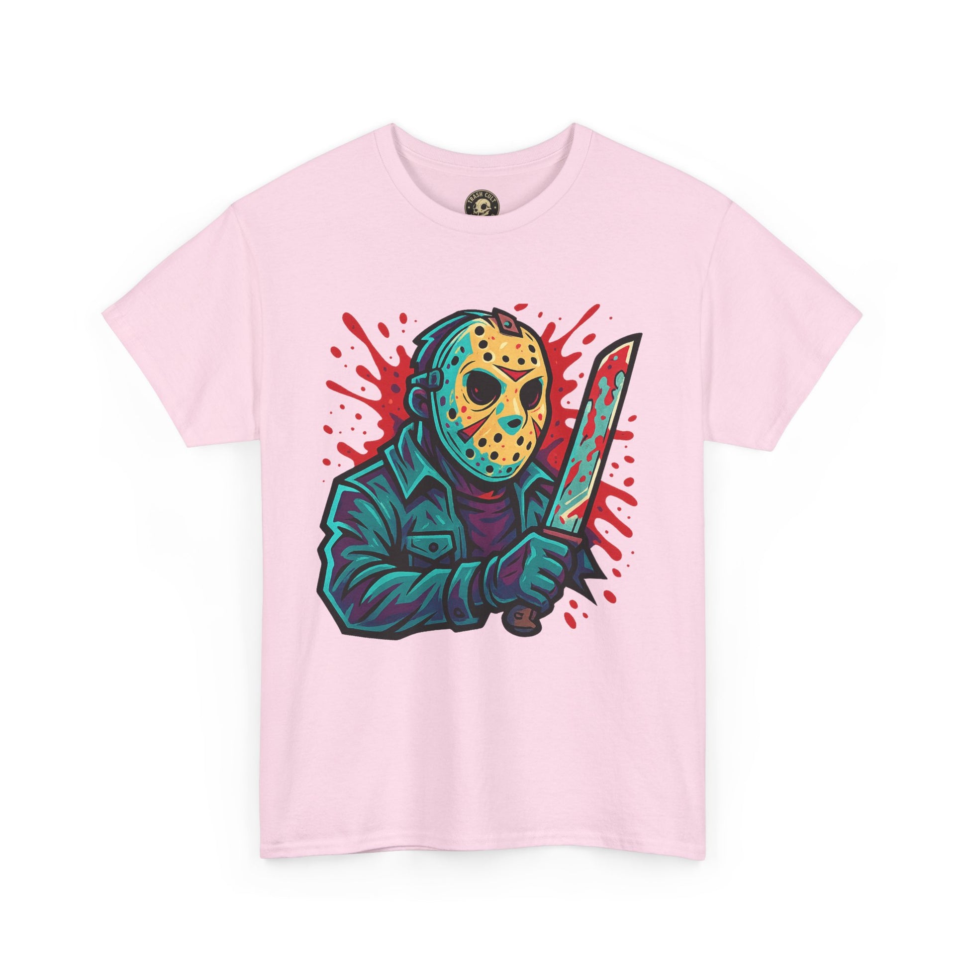 Jason Voorhees Graffiti Shirt – New School Horror Art on Gildan 5000