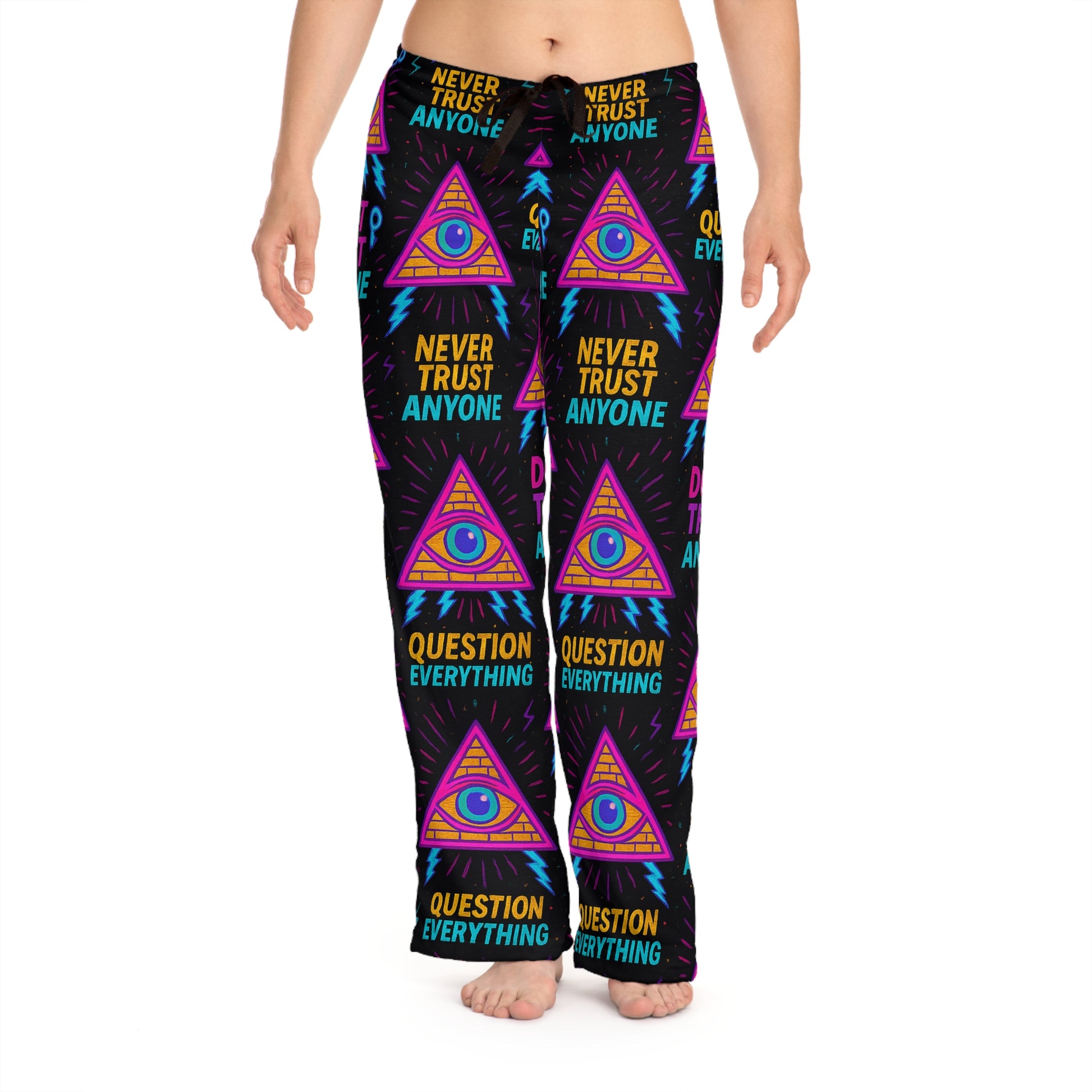 Don’t Trust Anyone – Women’s Limited Edition Pajama Pants | Illuminasty Drop