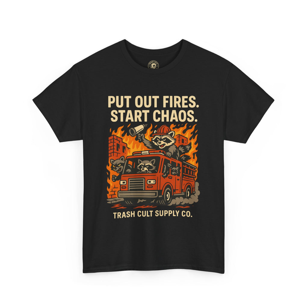 Put Out Fires Start Chaos Unisex Heavy Cotton Tee | Funny Firefighter Shirt | Casual Wear | Gift for Firefighter Lovers, Firefighter [...]