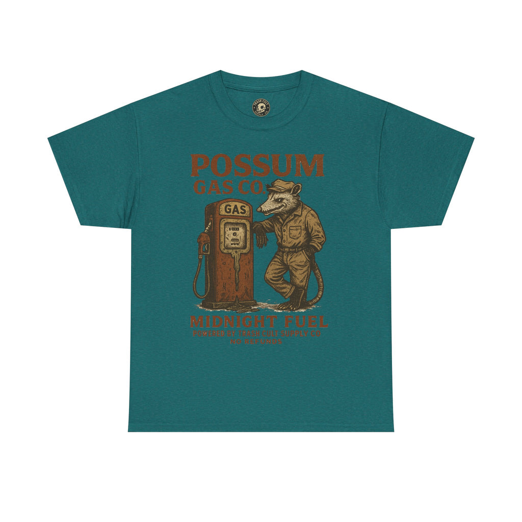 Possum Gas Co. Vintage Feral Mechanic Shirt – Trash Cult Supply Co. – Gildan 5000