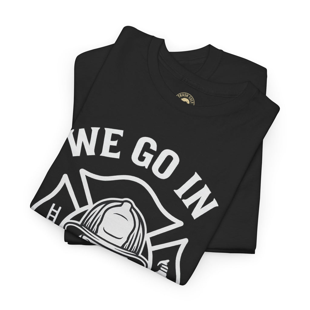 Firefighter Tribute T-Shirt - Bold Design, Heroic Spirit, Unisex Shirt, Gift for Firefighters, Fire Safety Awareness