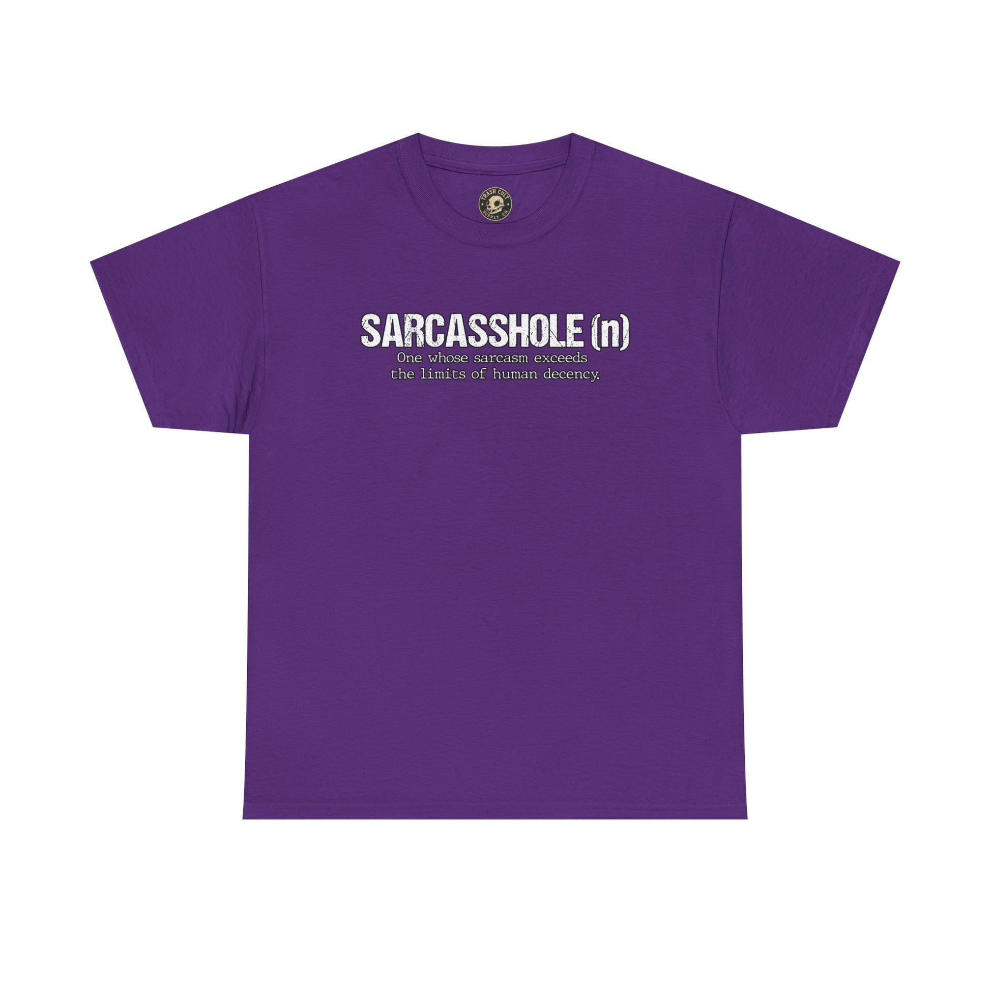 Sarcasshole Definition T-Shirt – Funny Sarcasm Graphic Tee