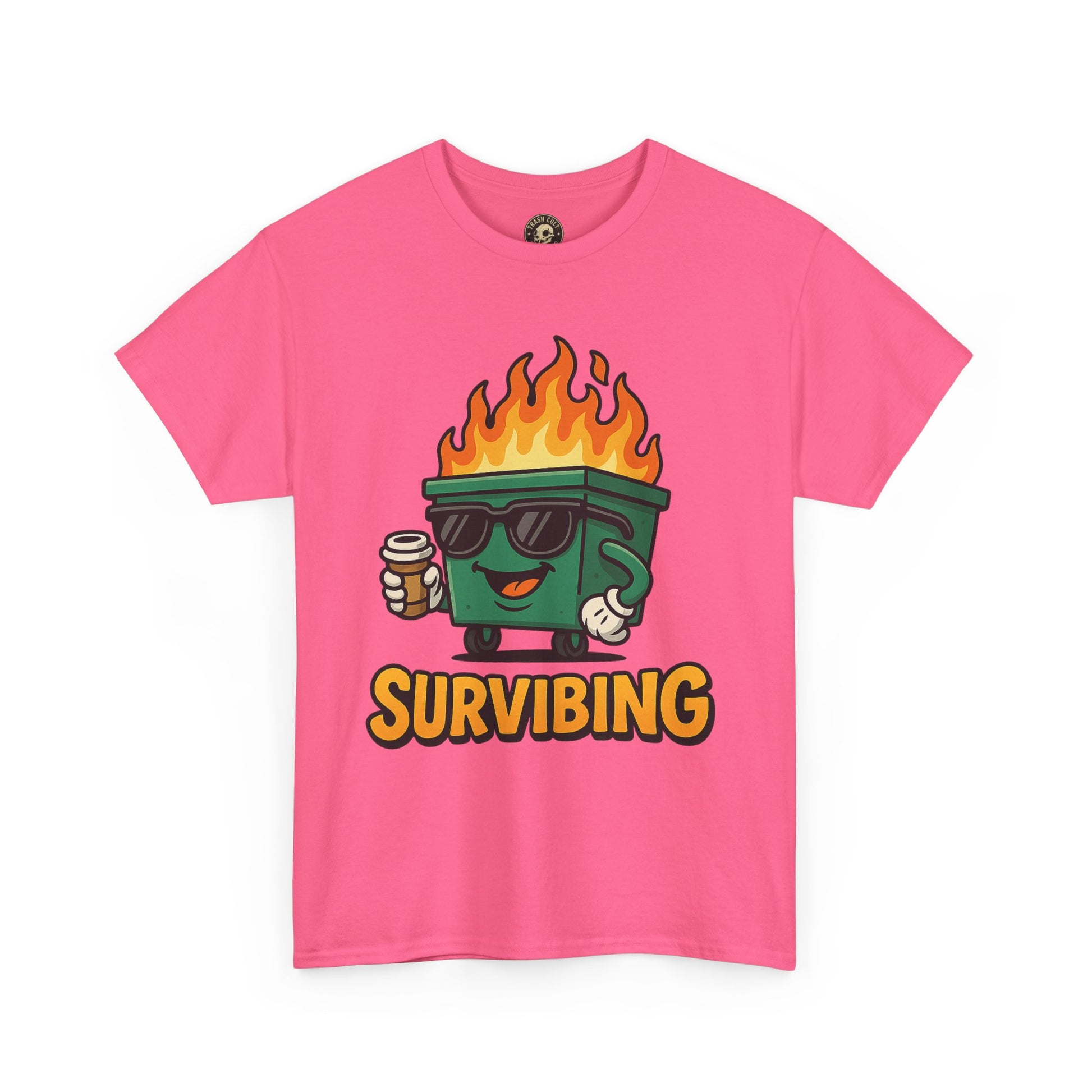 Survibing Shirt – High Visibility Safety Colors – Gildan 5000 Unisex Tee