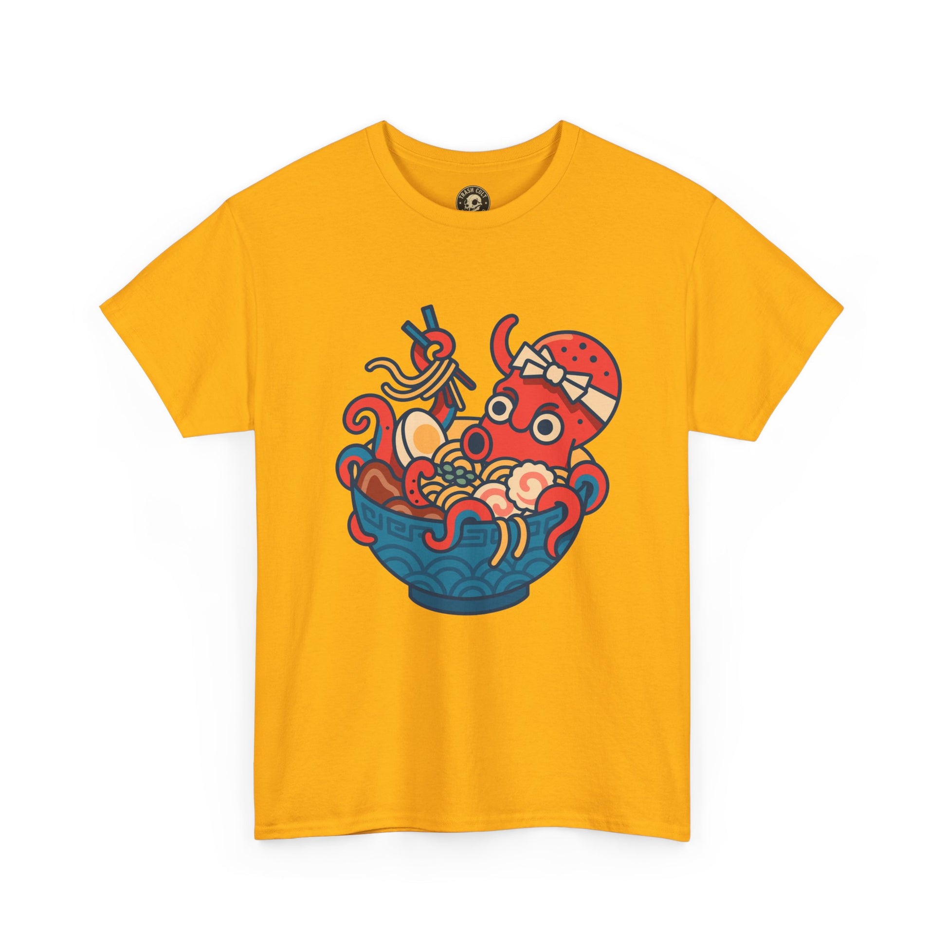 Octopus Ramen Bowl Shirt – Funny Japanese Noodle Graphic Tee