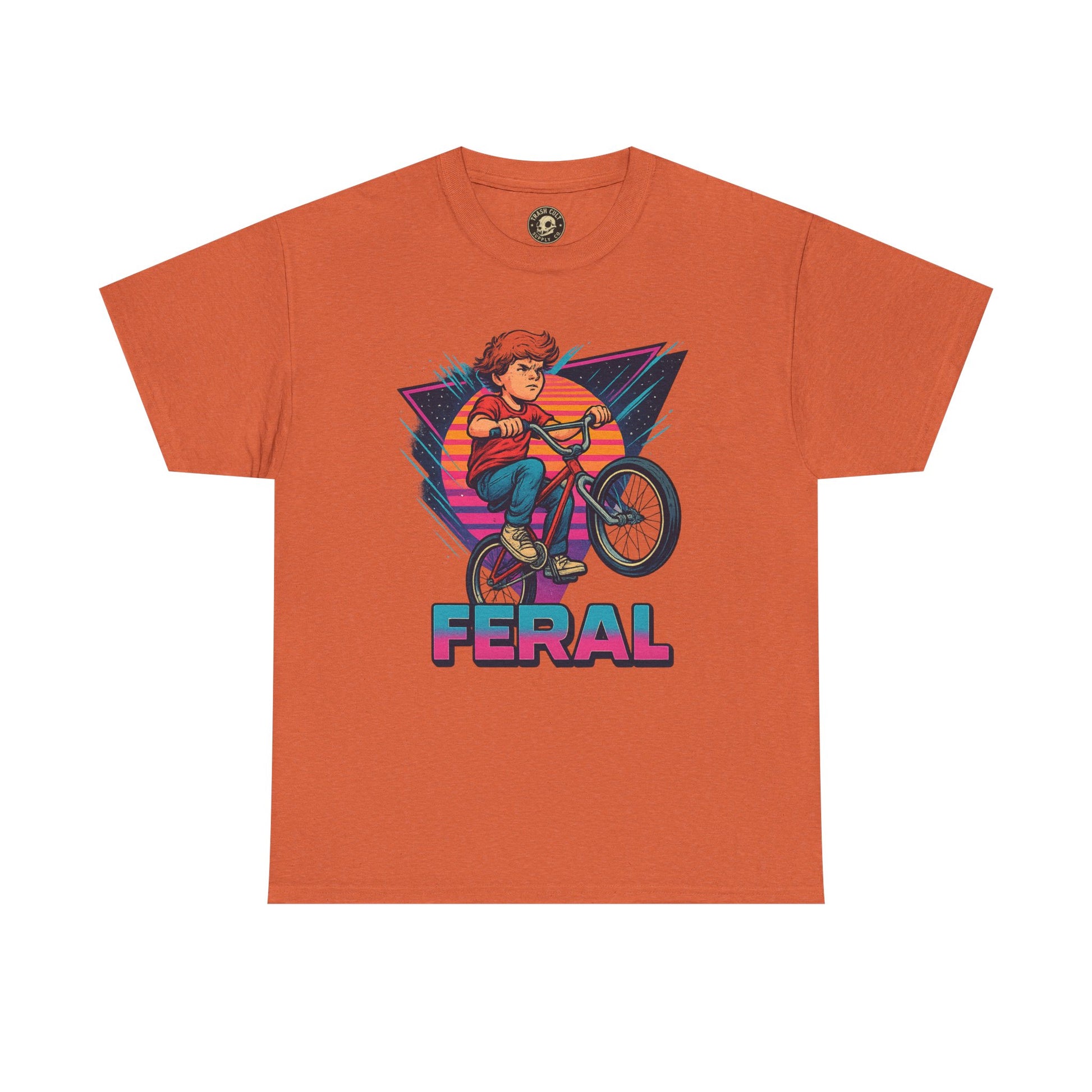 Feral BMX Adventure Tee – Ride Wild in Retro Style