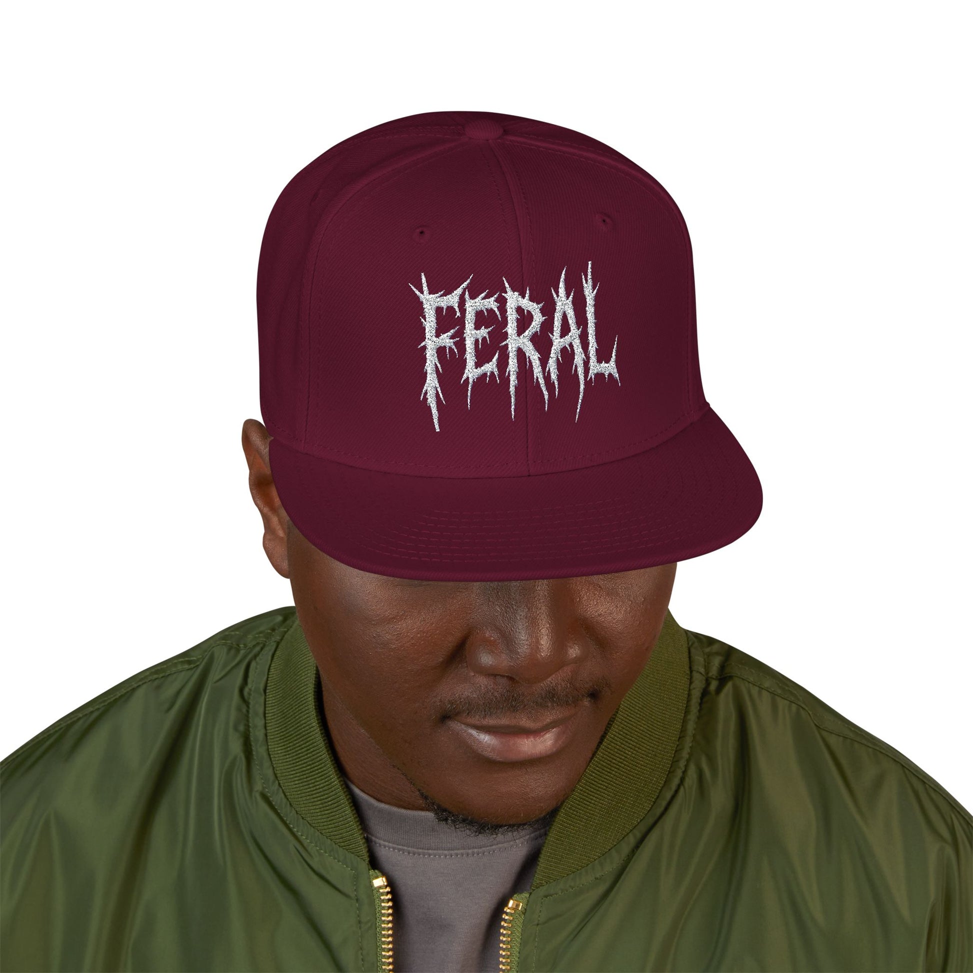 Feral Snapback Hat – Trash Cult Supply Co. Streetwear