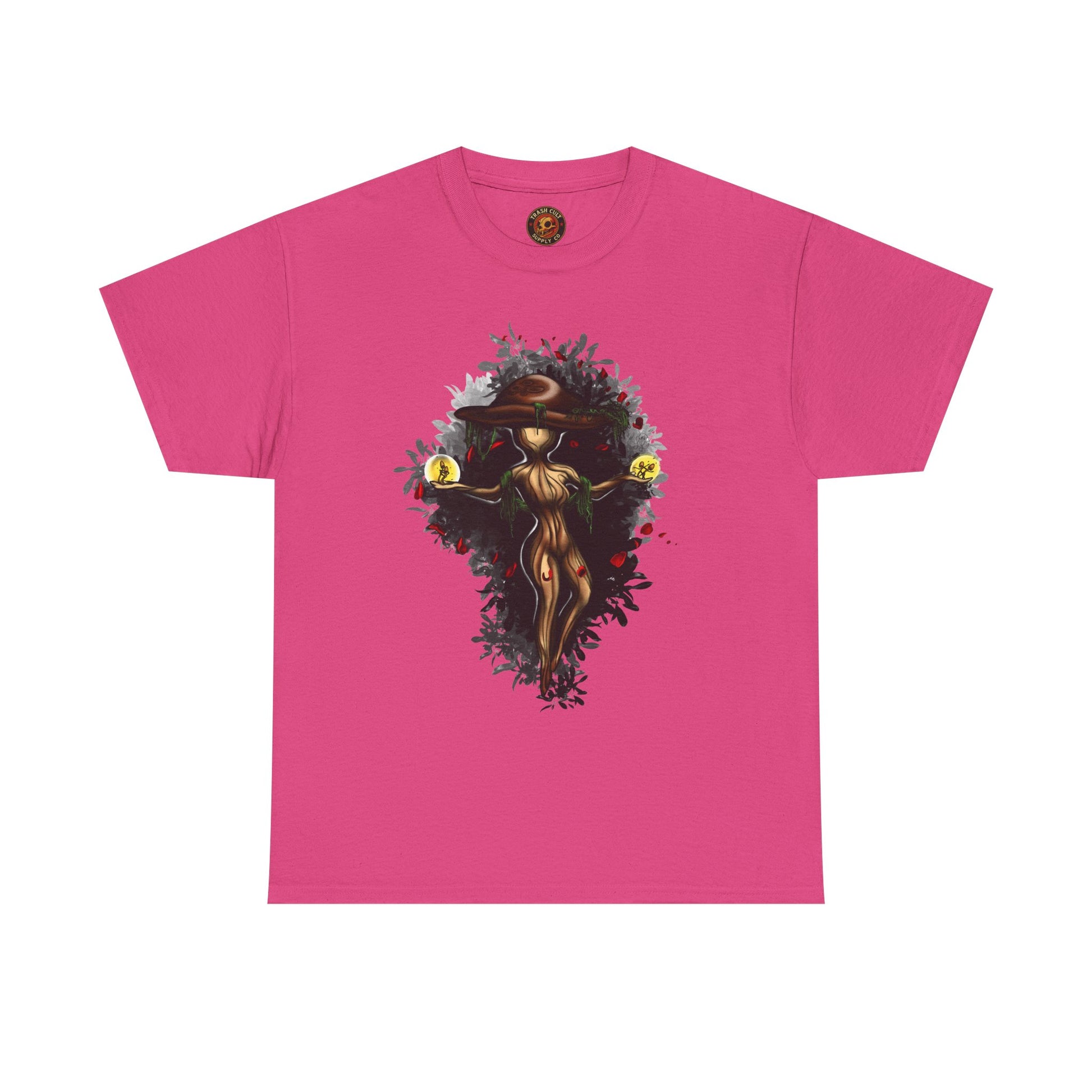 Mushroom Spirit T-Shirt – Lara Davenport x Trash Cult Supply Co. Collab (Gildan 5000)