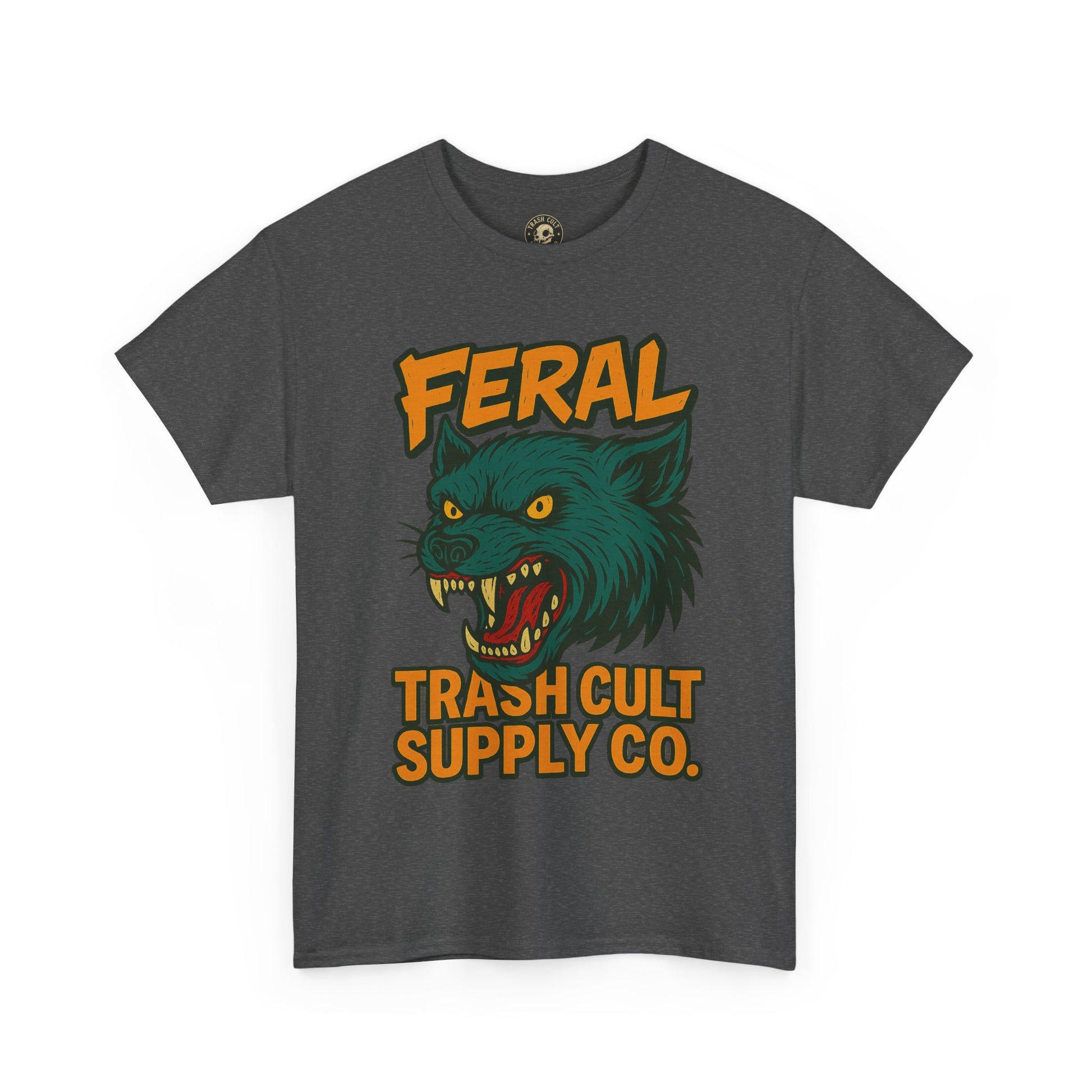 FERAL Wolverine Shirt – Trash Cult Graffiti Tee (Gildan 5000)