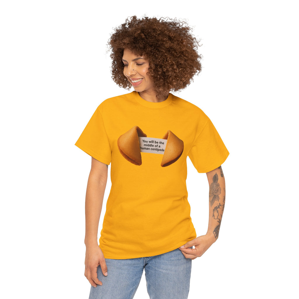 Fortune Cookie Unisex Heavy Cotton Tee - Positive Vibes Shirt