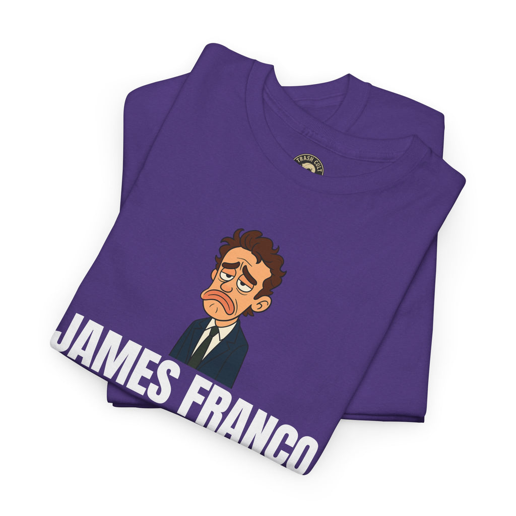 Disappointed James Franco Parody Shirt – “Saved My Life, Got a Lousy Handjob” Funny Cartoon Tee