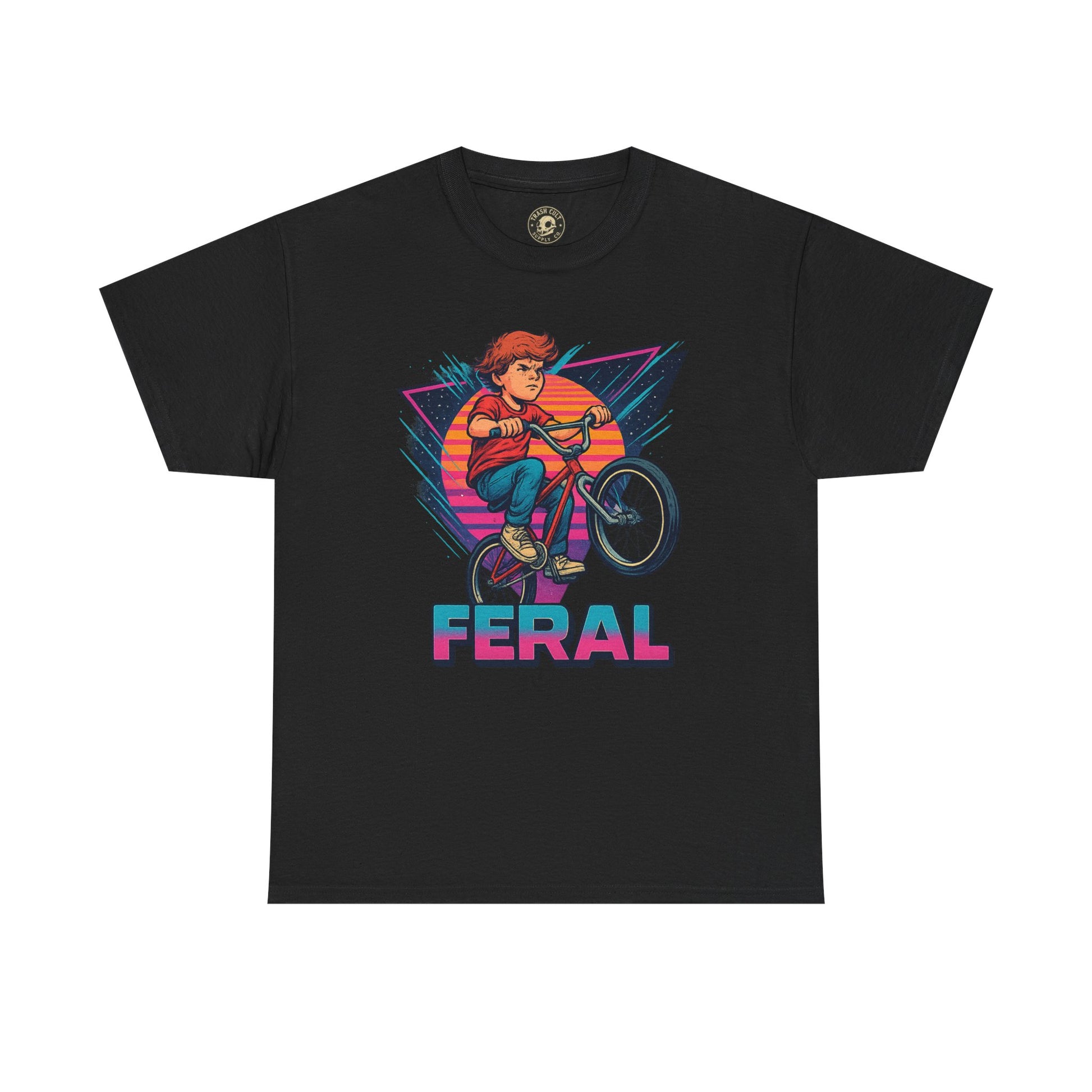 Feral BMX Adventure Tee – Ride Wild in Retro Style