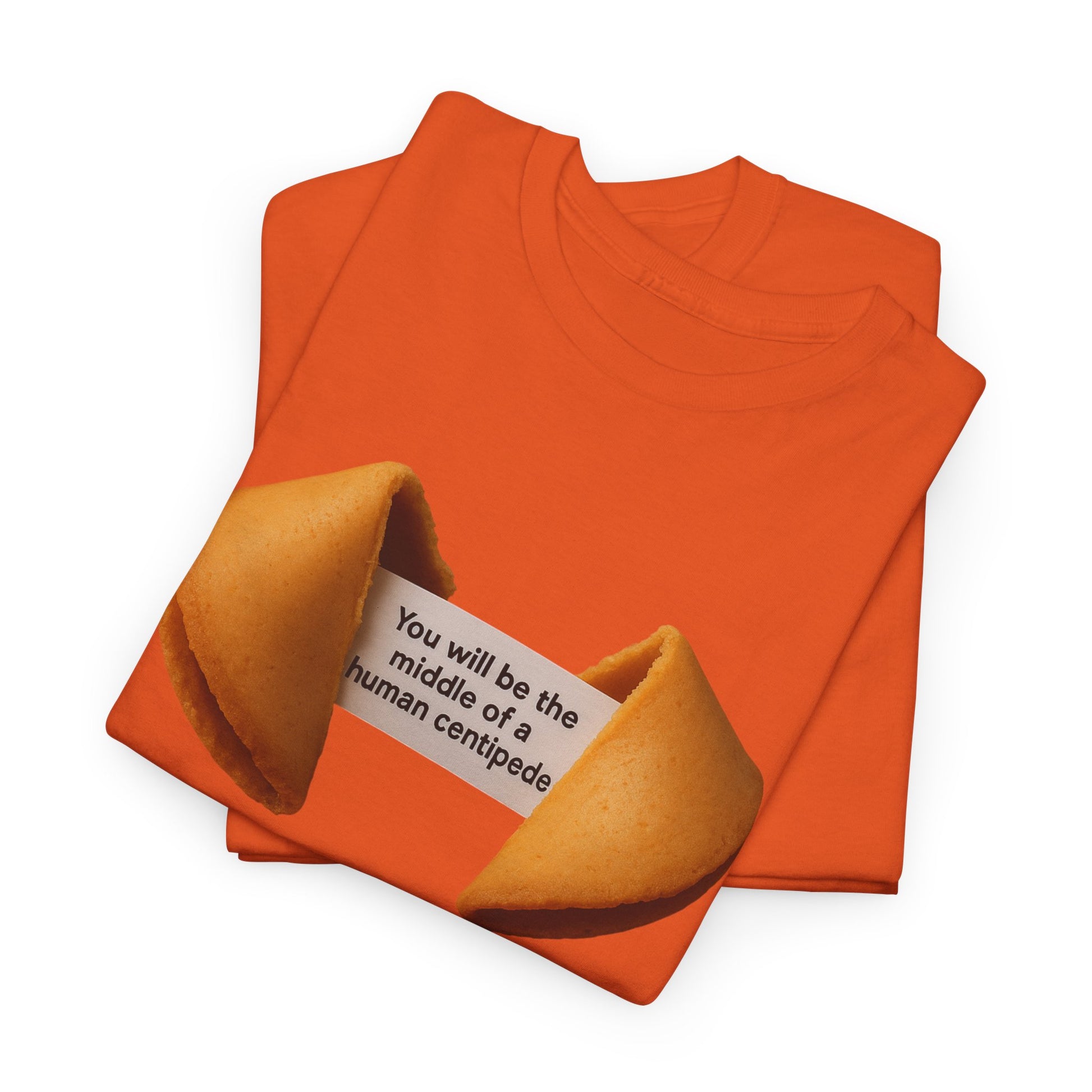 Fortune Cookie Unisex Heavy Cotton Tee - Positive Vibes Shirt