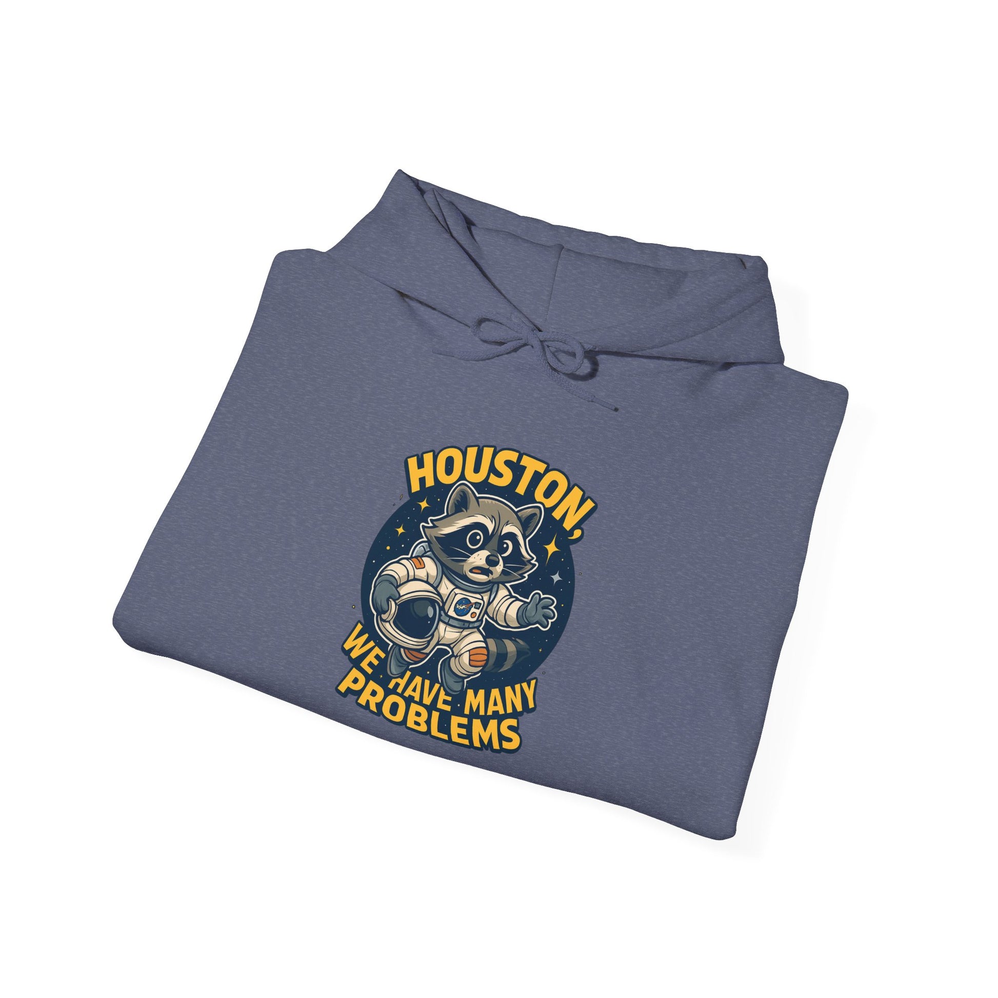 Houston Problems Hoodie, Unisex Sweatshirt, Space Lover Gift, Cozy Hoodie for Stargazing, Funny Sweatshirt for Astronaut Fans