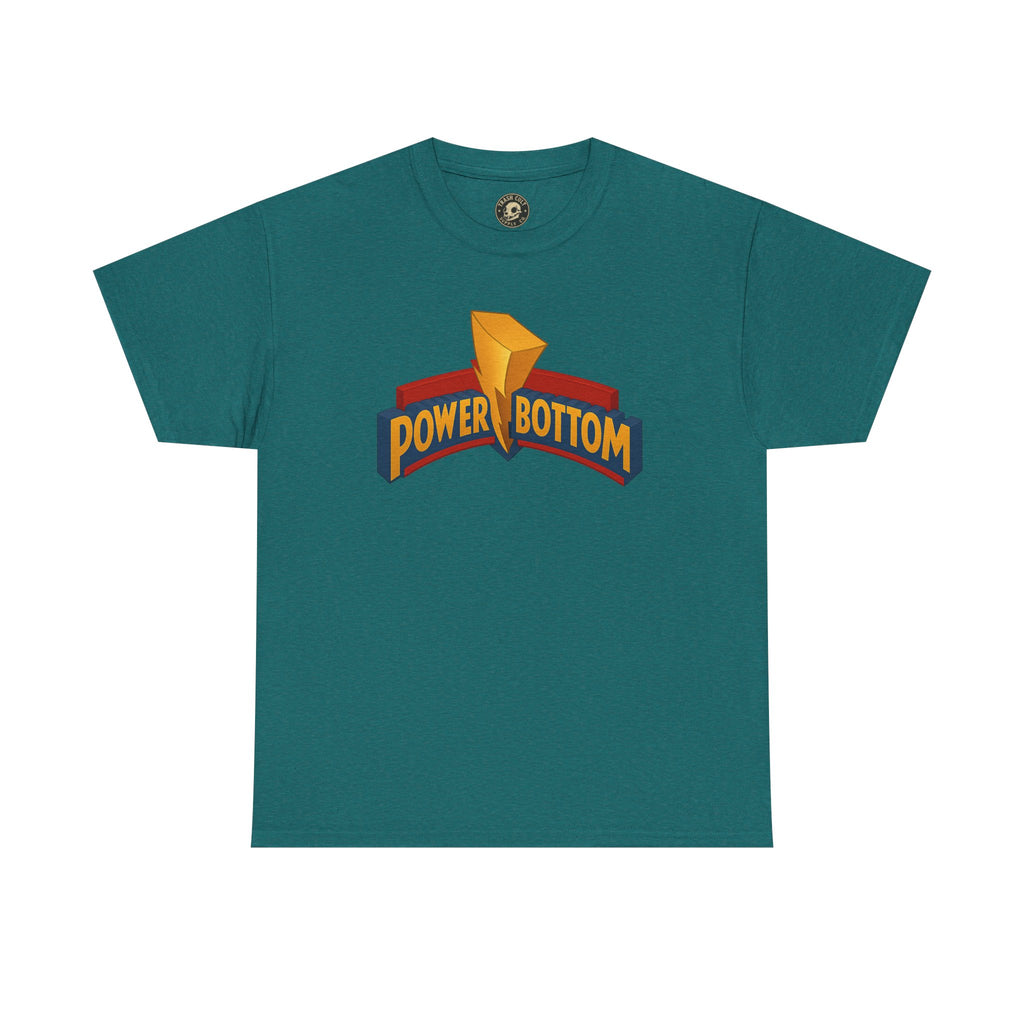 Power Bottom Vibes T-Shirt – Bold LGBTQ+ Pride Graphic Tee | Unisex Heavy Cotton Empowerment Shirt