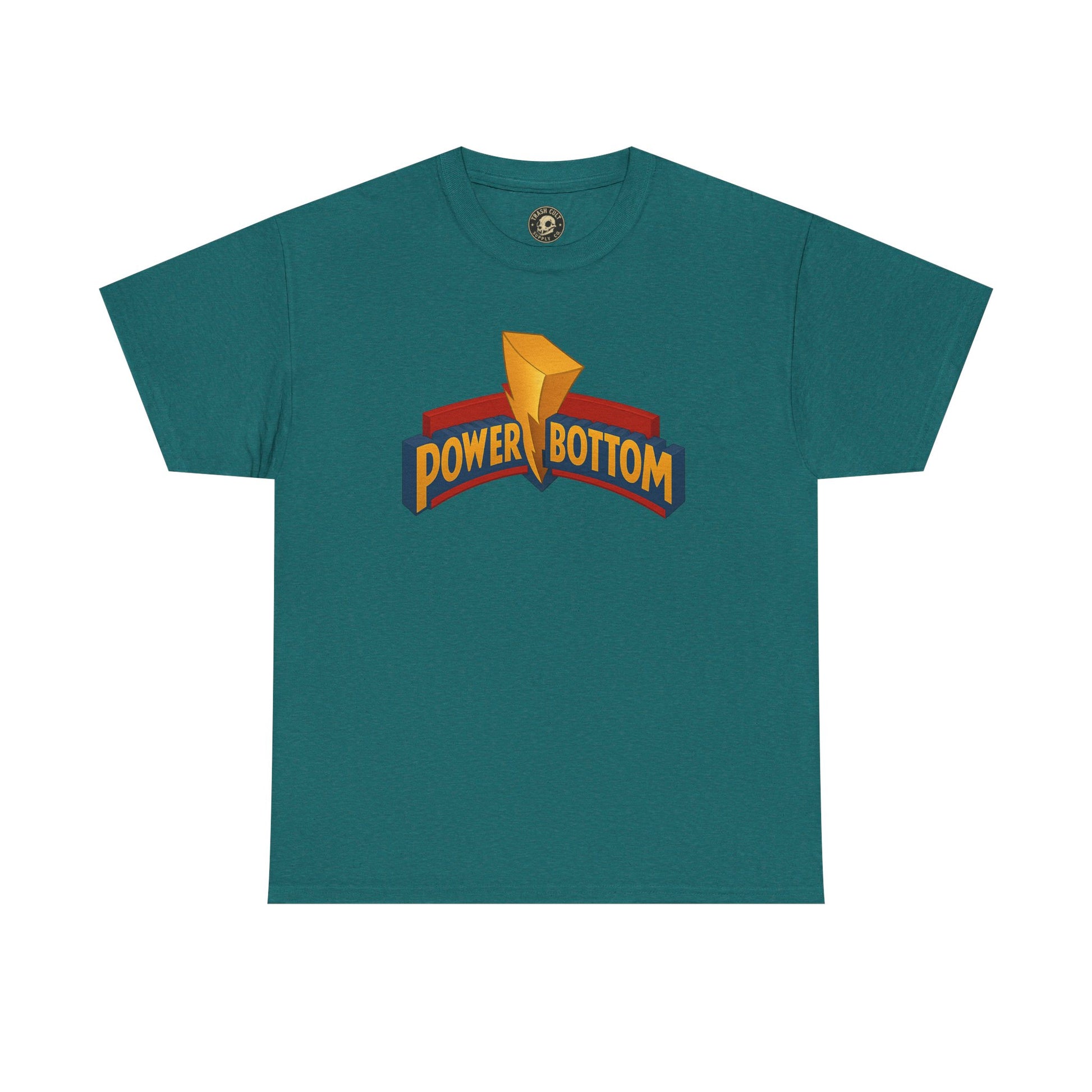 Power Bottom Vibes T-Shirt – Bold LGBTQ+ Pride Graphic Tee | Unisex Heavy Cotton Empowerment Shirt