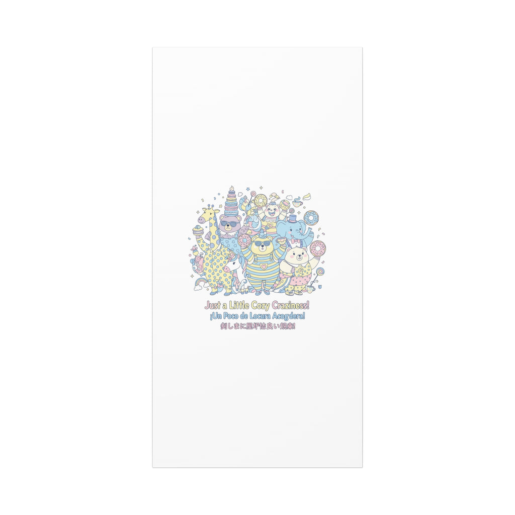 Cozy Craziness Canvas | mildly unhinged cute, whimsical weird