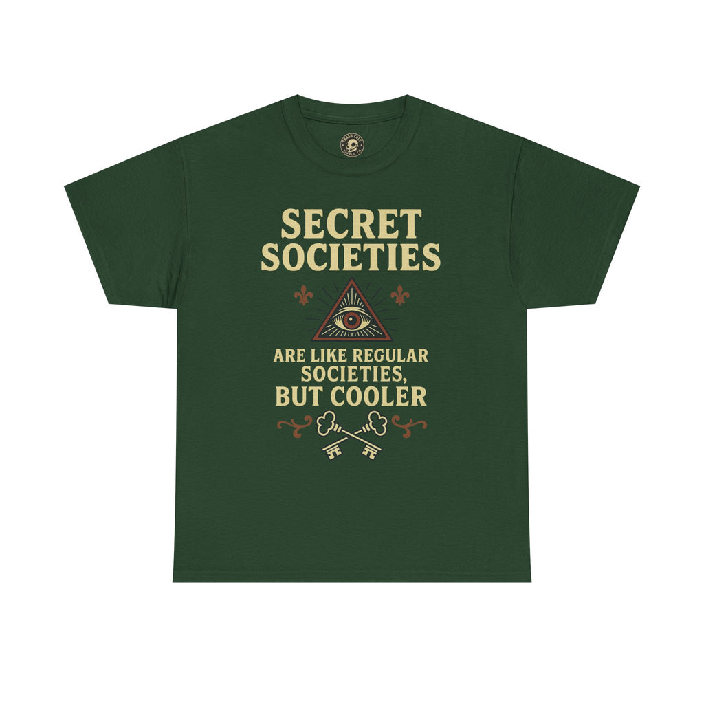 Secret Societies Shirt – Illuminati Eye Graphic Tee – Gildan 5000 Soft Cotton – Trash Cult Vintage Design