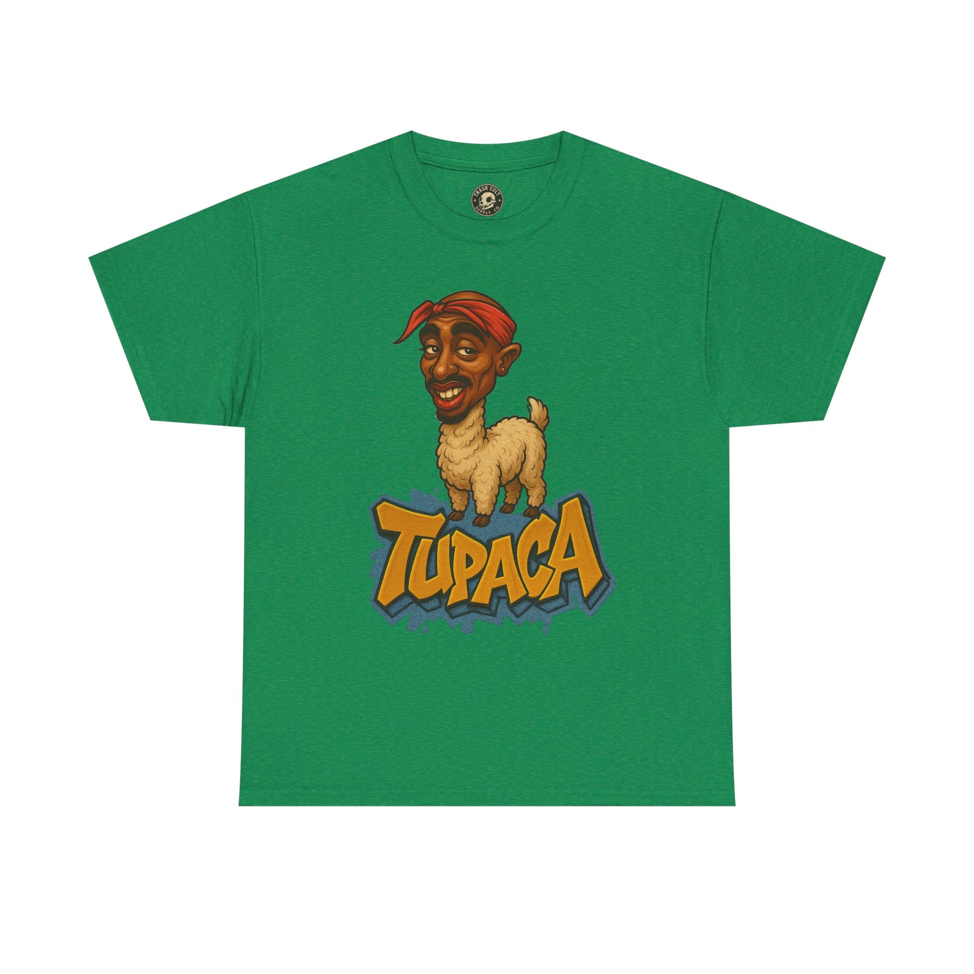 Tupaca Graphic Tee - Fun Unisex Cotton Shirt, Quirky Gift for Music Lovers, Streetwear Fashion, Cool Casual Wear, Hip Hop Band Merch