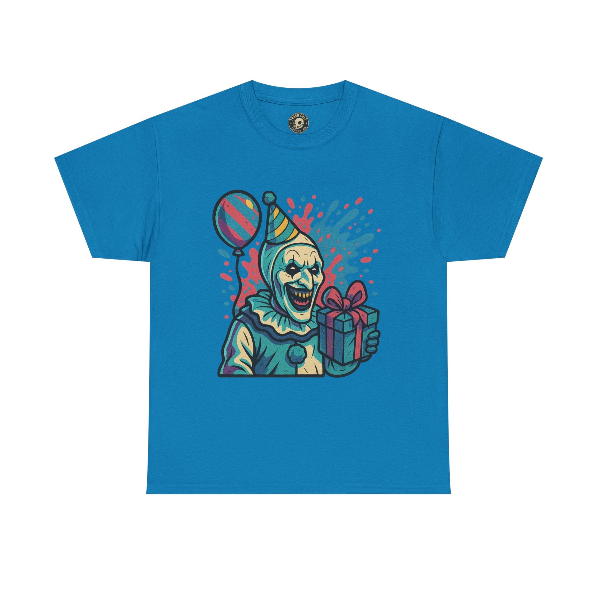 Art the Clown Birthday Shirt – New School Graffiti Horror Tee on Gildan 5000