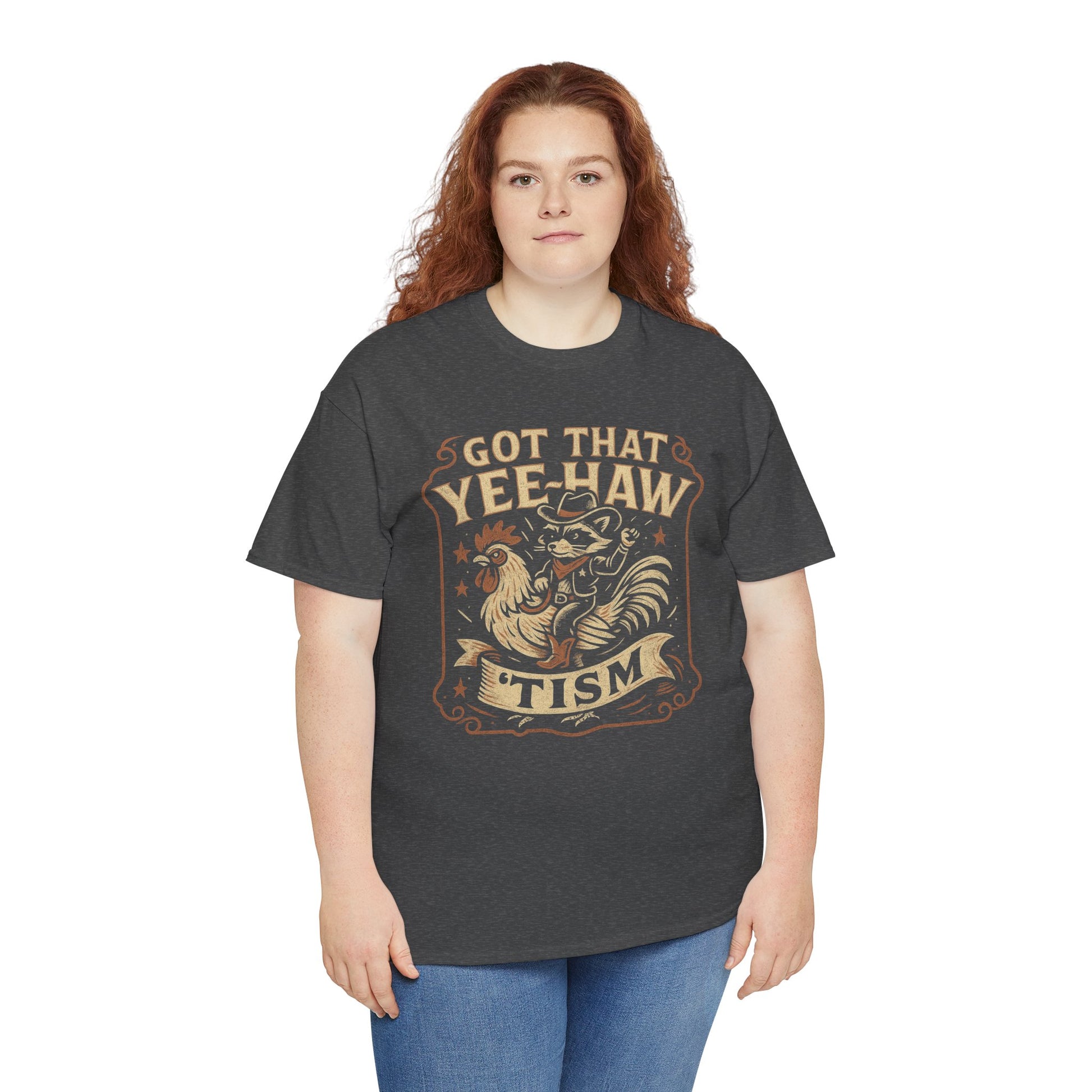 Got That Yee-Haw ’Tism™ Graphic Tee | Gildan 5000 Unisex Heavy Cotton