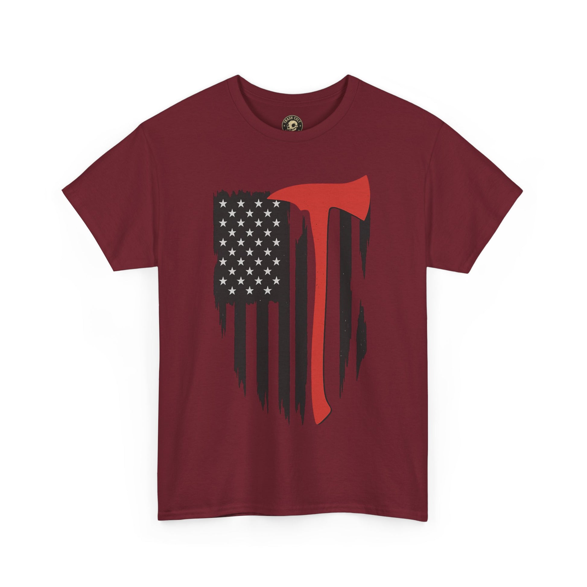 American Pride Unisex Heavy Cotton Tee, Casual Shirt, Graphic Tee, Gift for Him, Independence Day Apparel