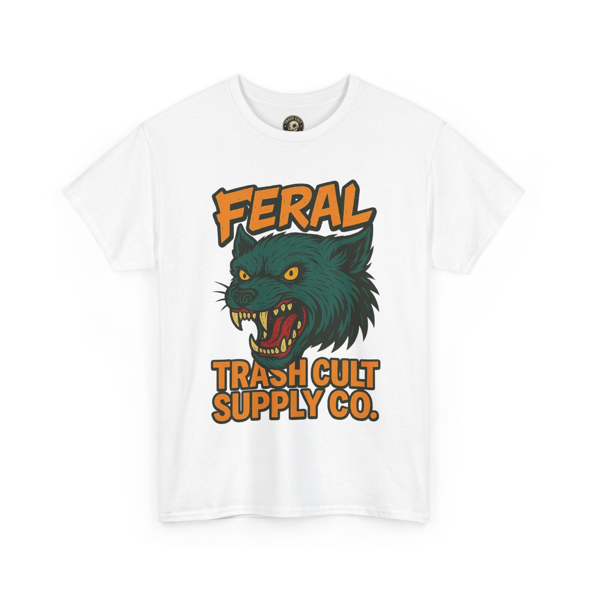 FERAL Wolverine Shirt – Trash Cult Graffiti Tee (Gildan 5000)